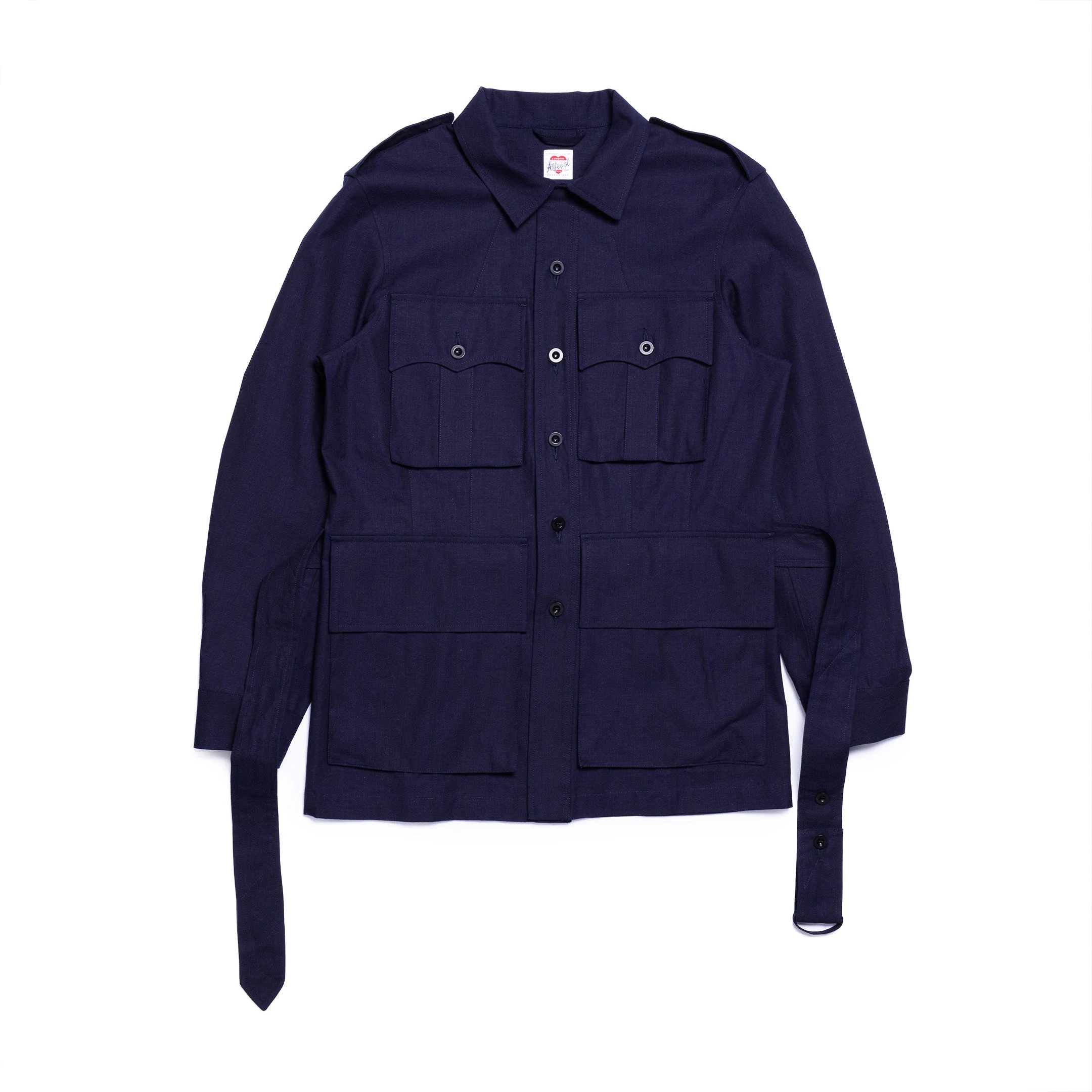 Allevol Safari Jacket Indigo - Image 3