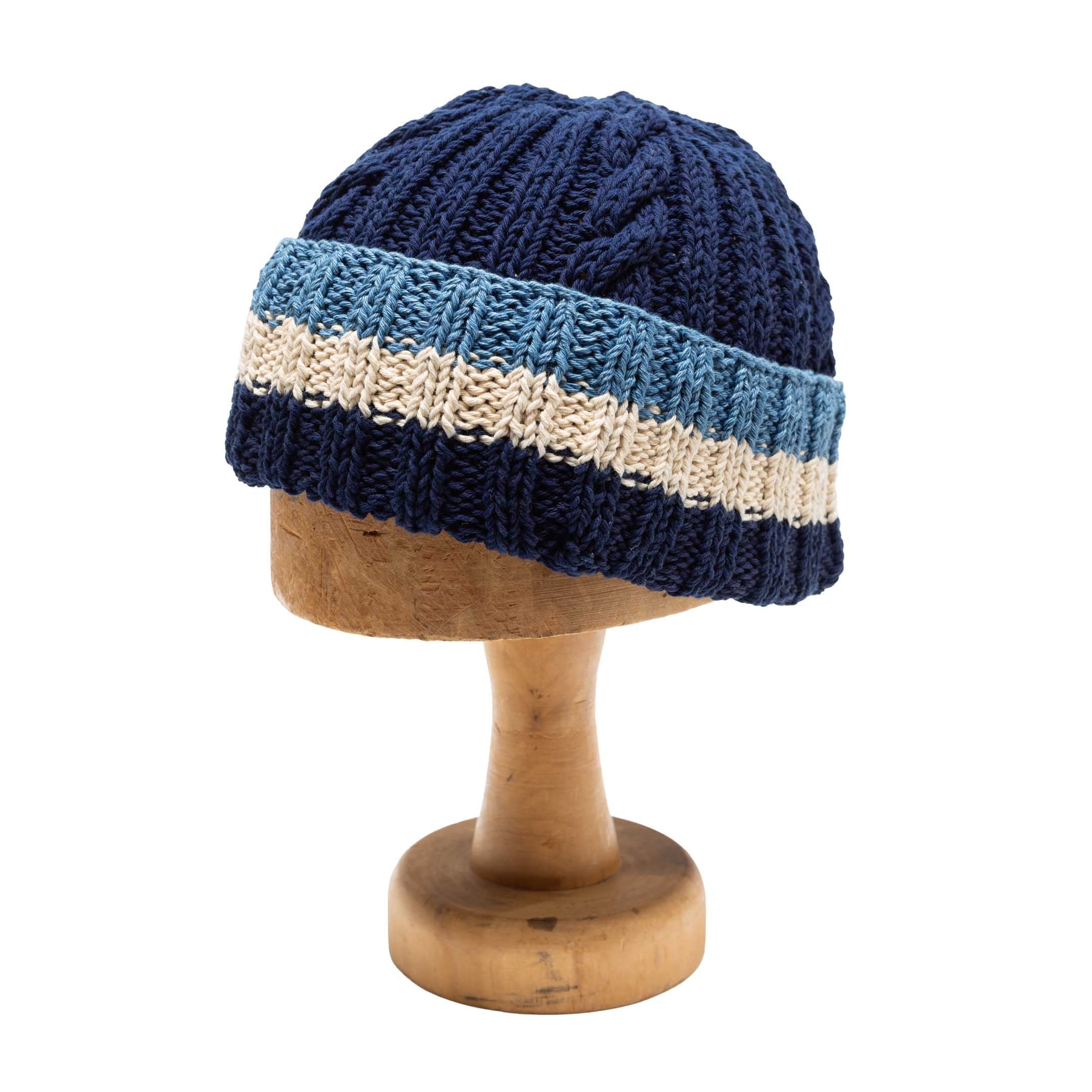 Allevol x Inverallan 22F Rib & Cable Hat Marine