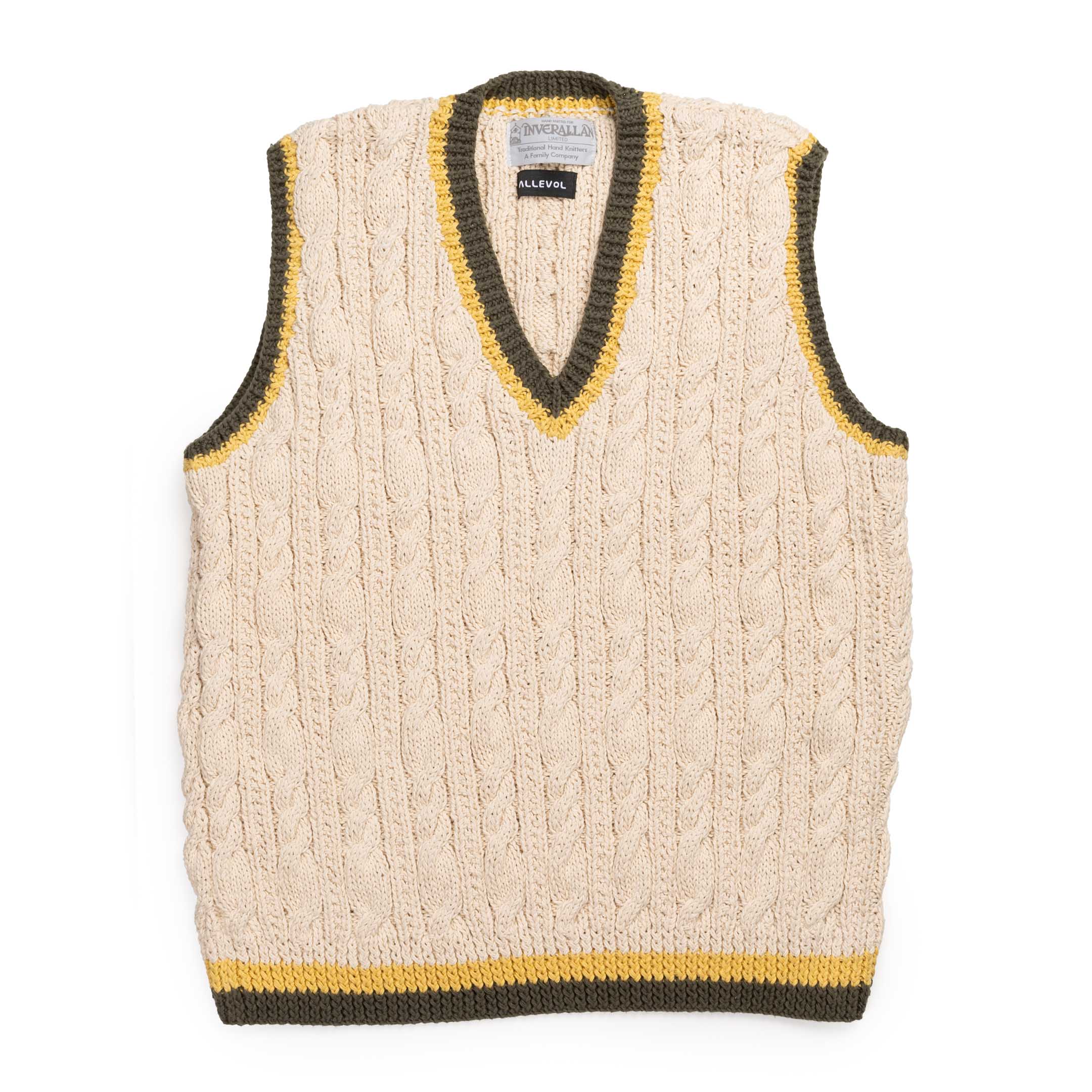 Allevol x Inverallan 35E Cricket Slipover Ecru