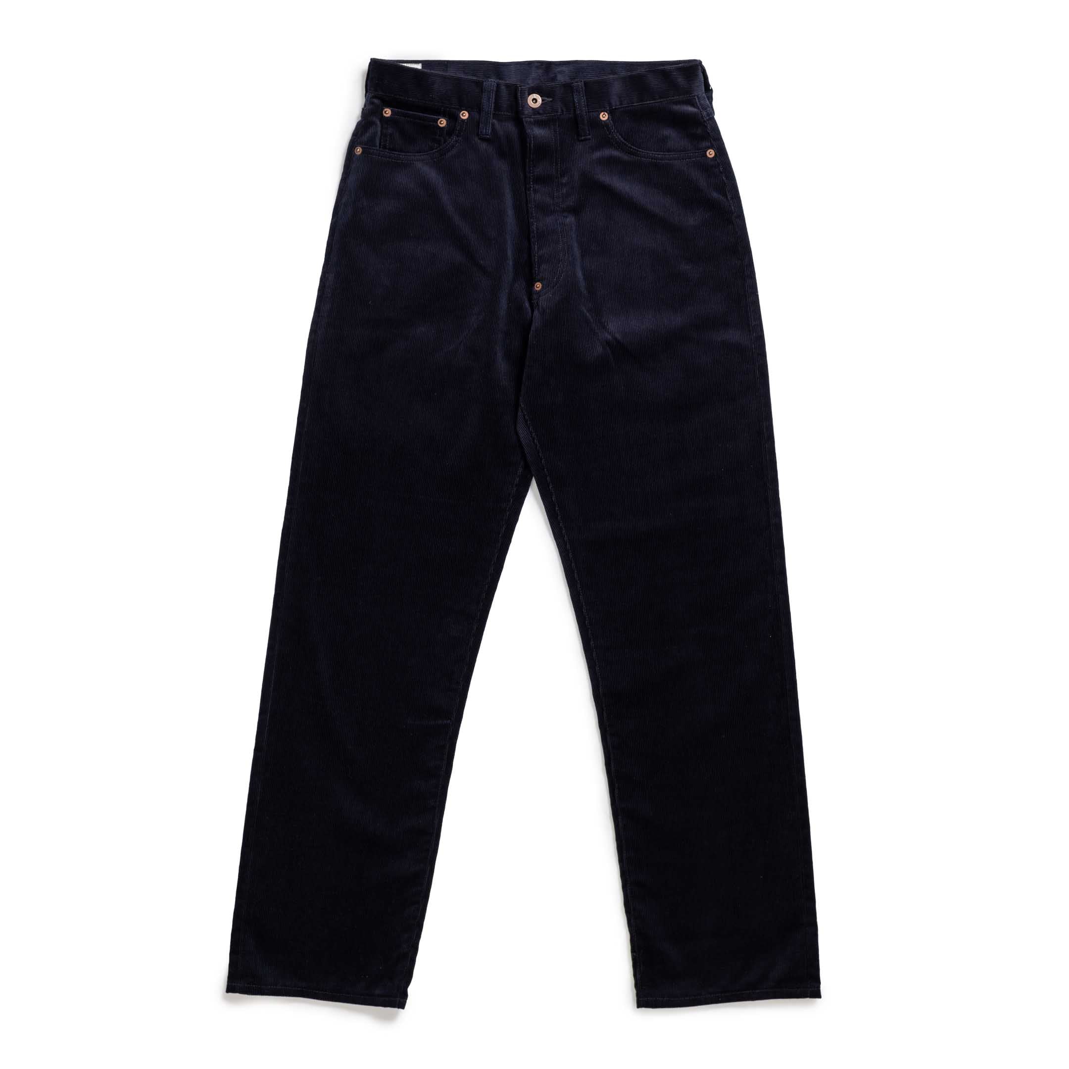 Anatomica 314 Gary Corduroy Trousers Navy