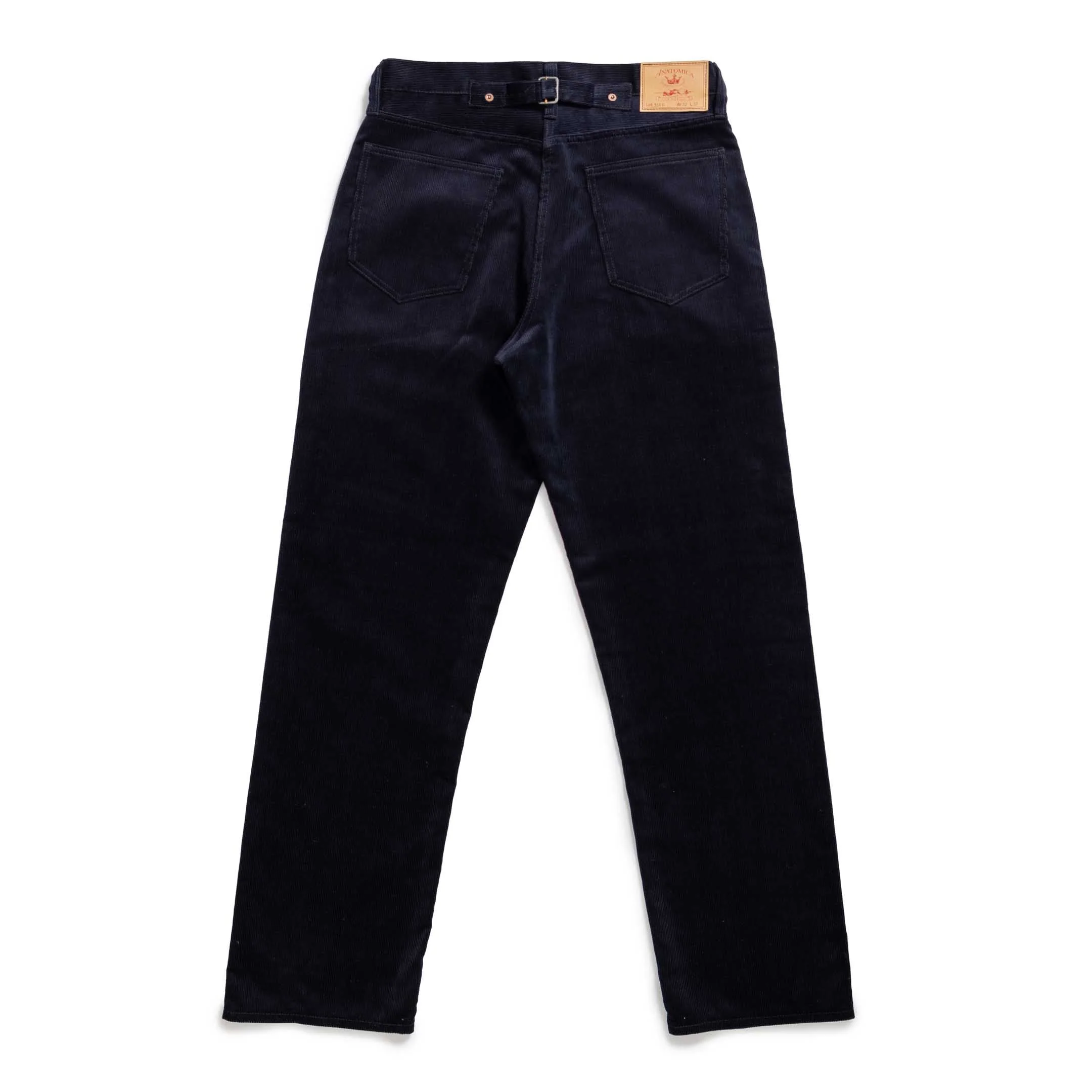 Anatomica 314 Gary Corduroy Trousers Navy - Image 2