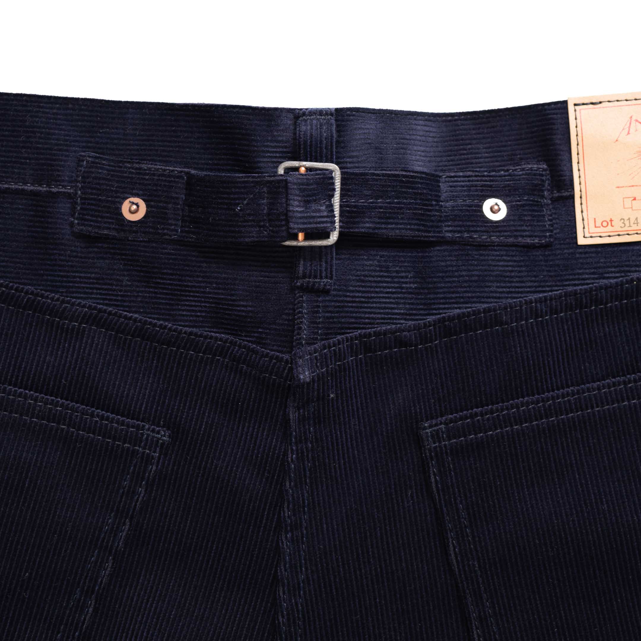 Anatomica 314 Gary Corduroy Trousers Navy - Image 5
