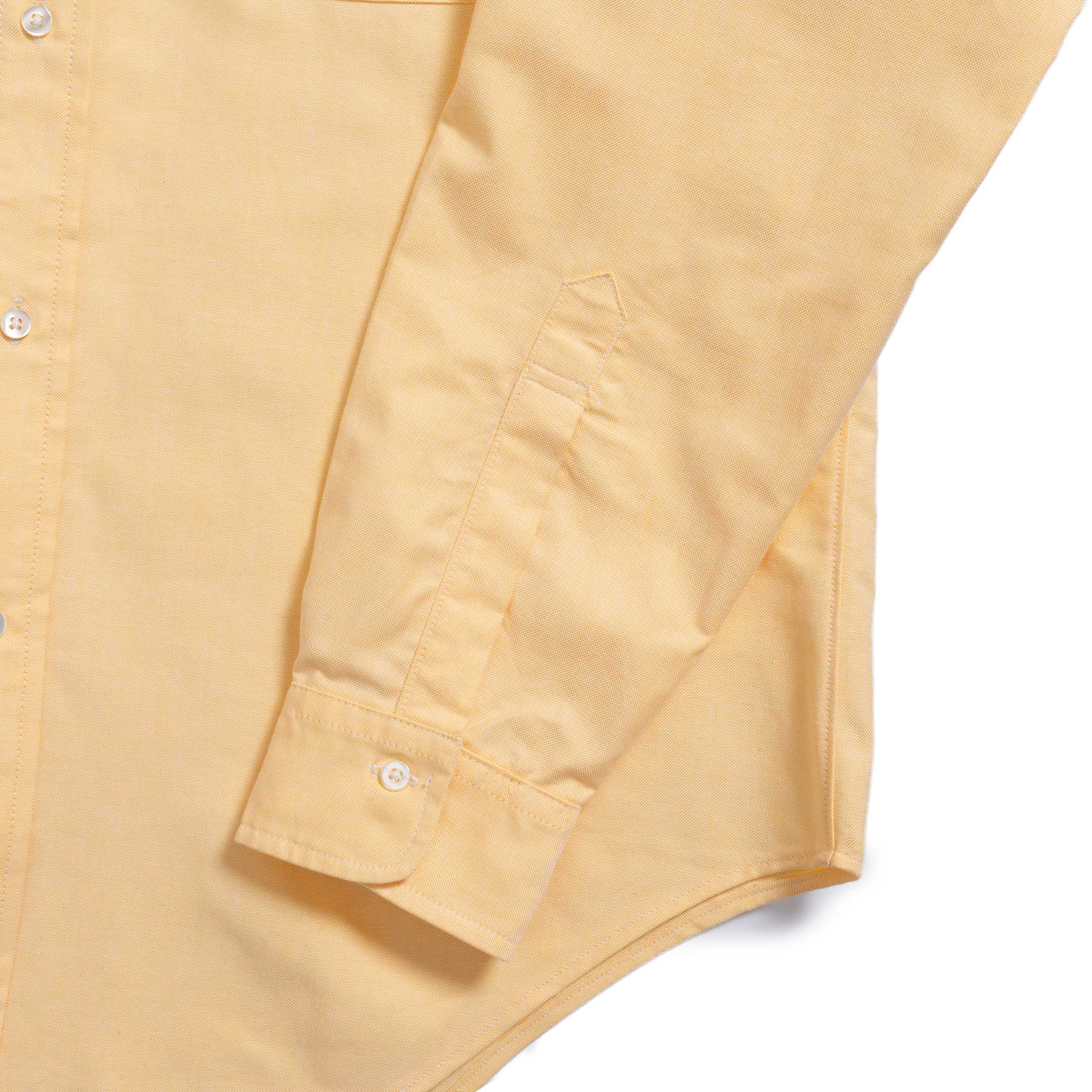 Anatomica BD Ideal Oxford Shirt Dull Maize - Image 5