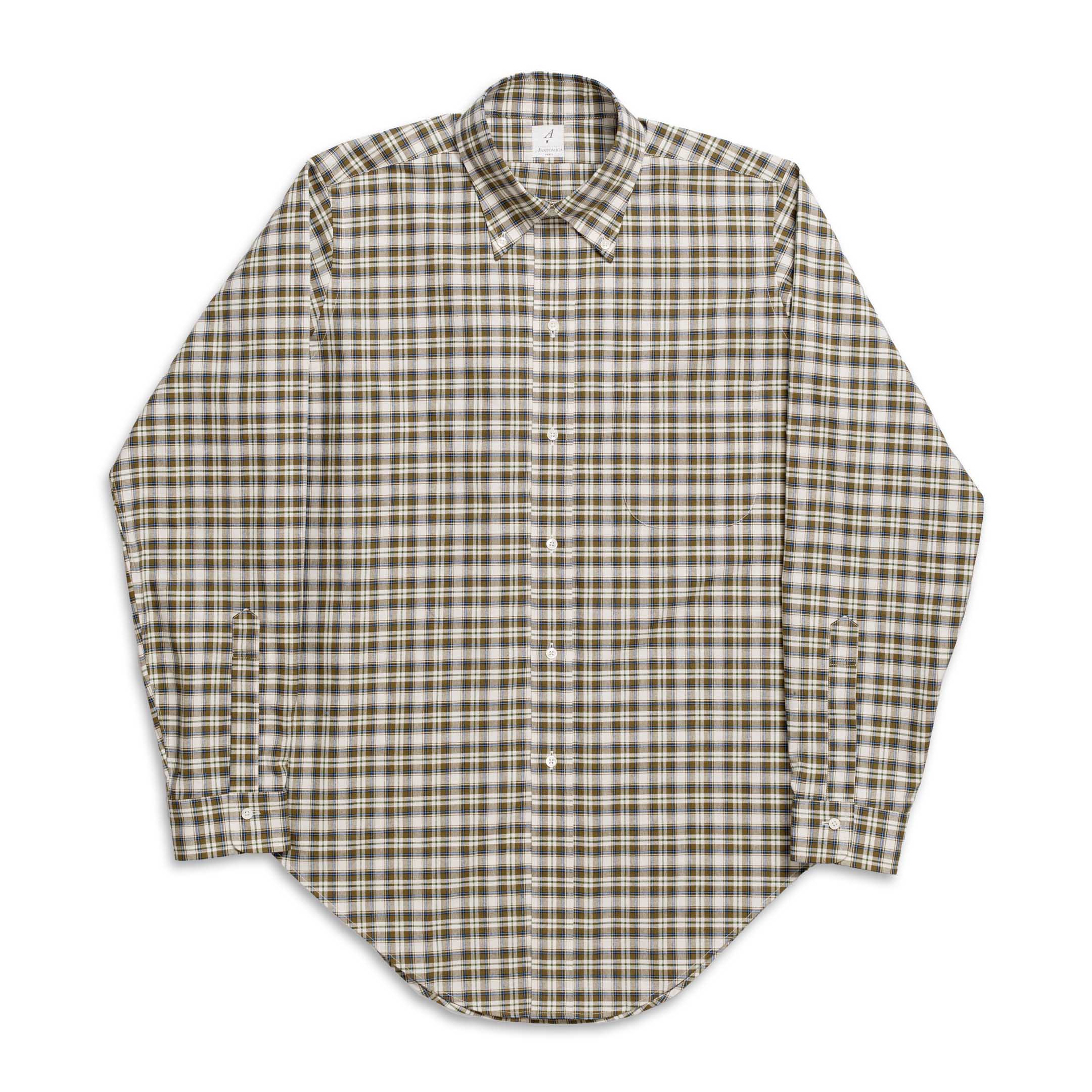 Anatomica BD Shirt BB Plaid Olive
