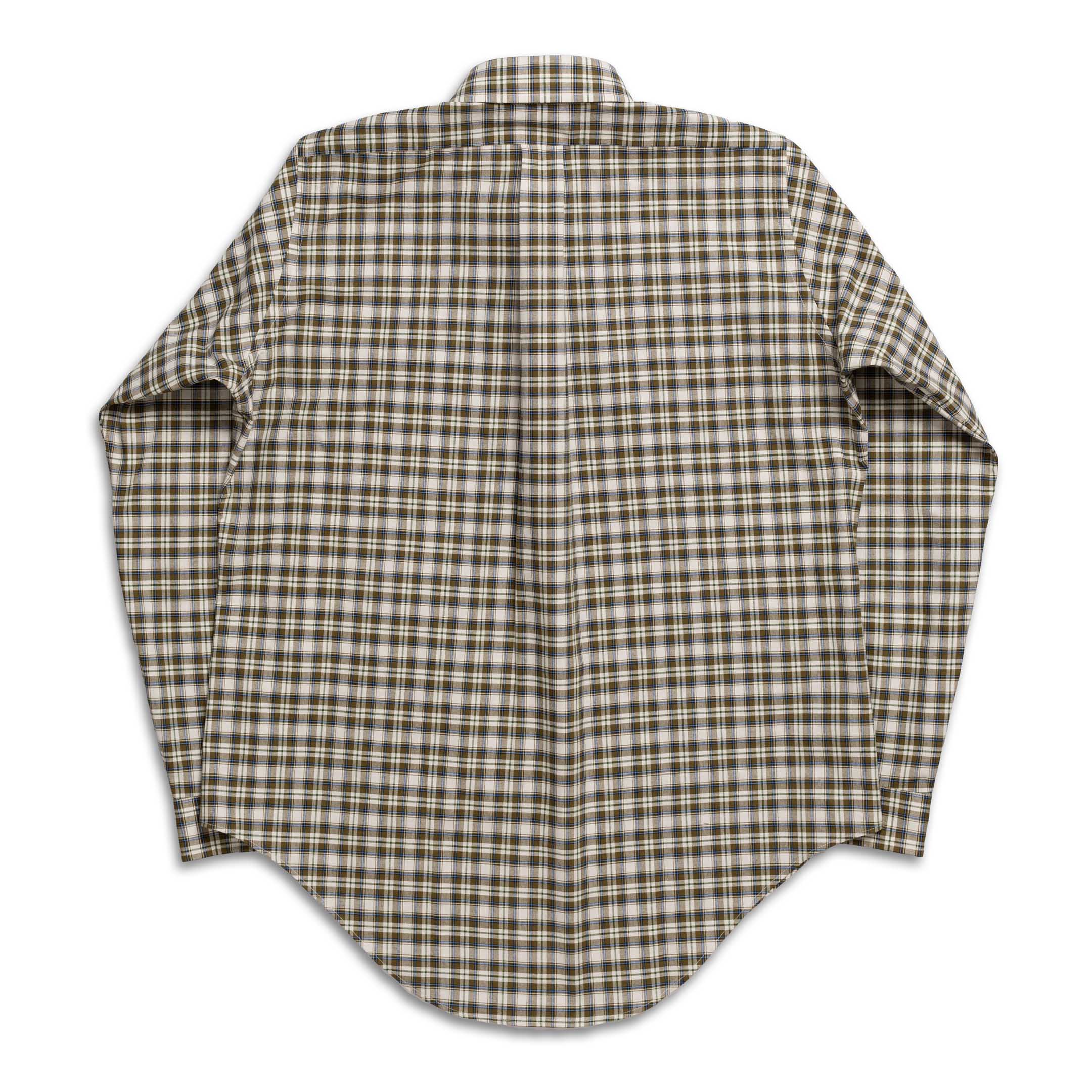 Anatomica BD Shirt BB Plaid Olive - Image 5