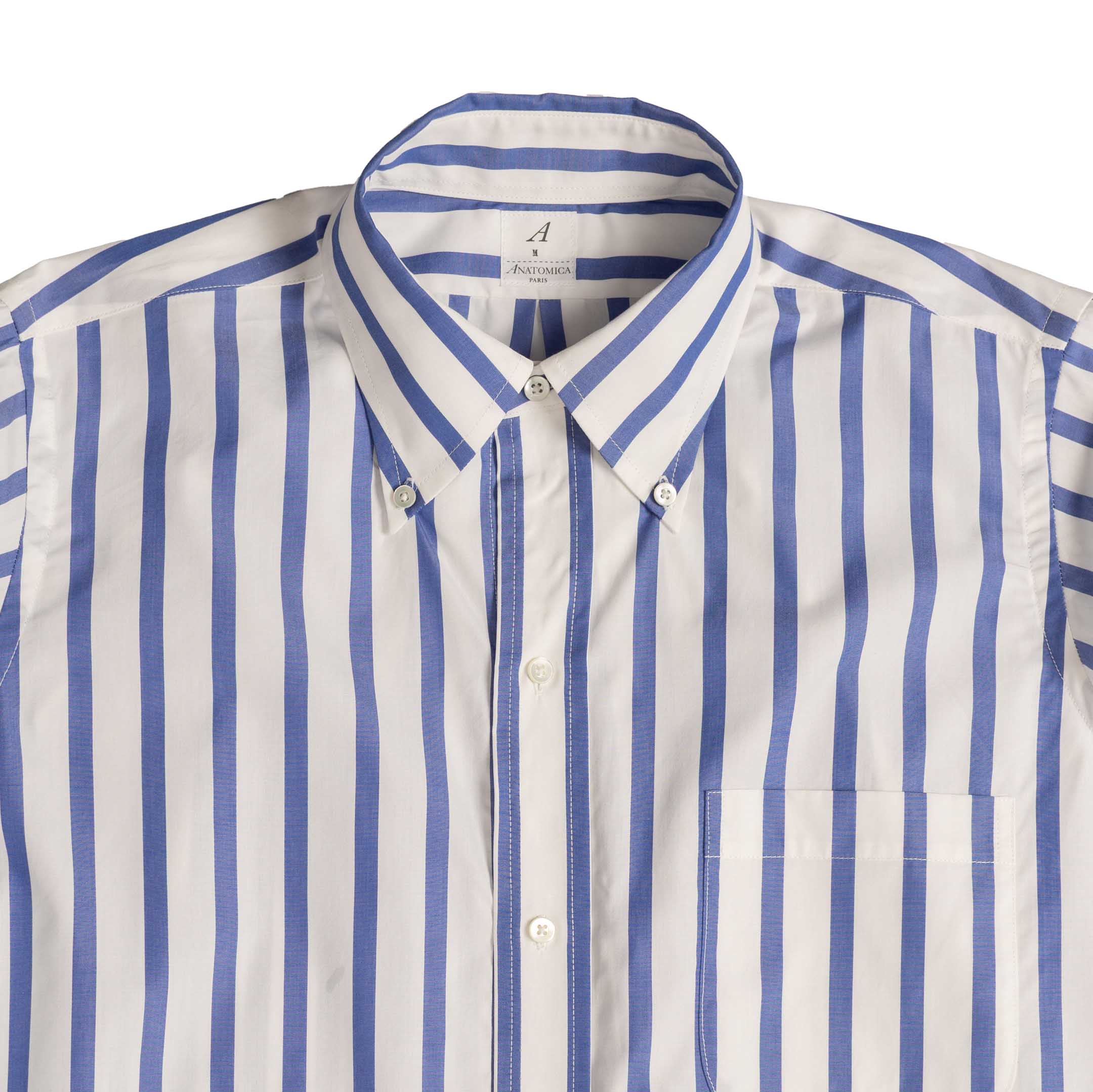 Anatomica BD Shirt Bengal Stripe Blue - Image 3