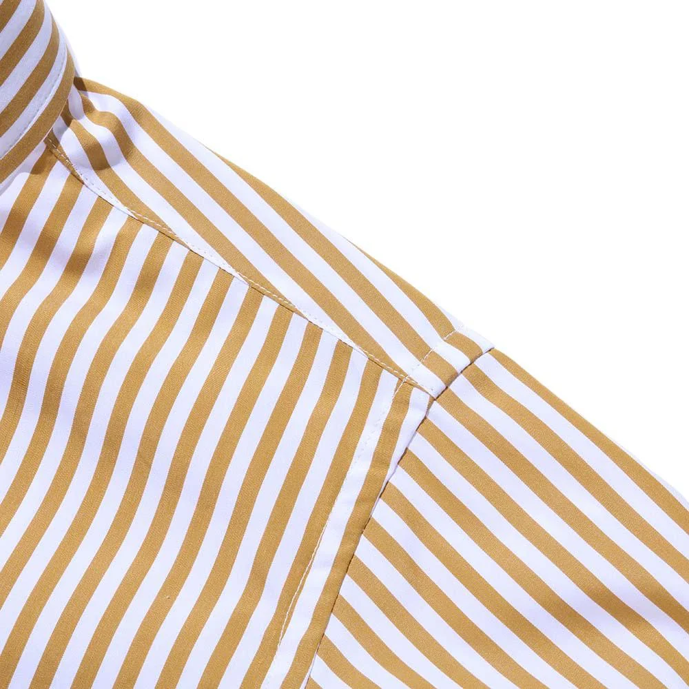 Anatomica BD Shirt Bengal Stripe Sand - Image 4