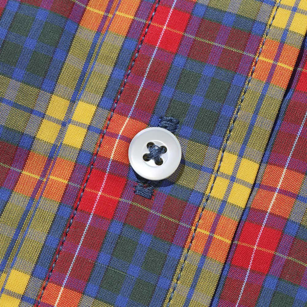 Anatomica BD Shirt Broad Tartan Multi Colour 1 - Image 4