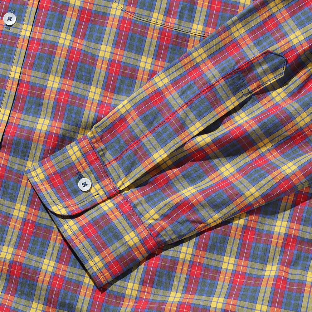 Anatomica BD Shirt Broad Tartan Multi Colour 1 - Image 6