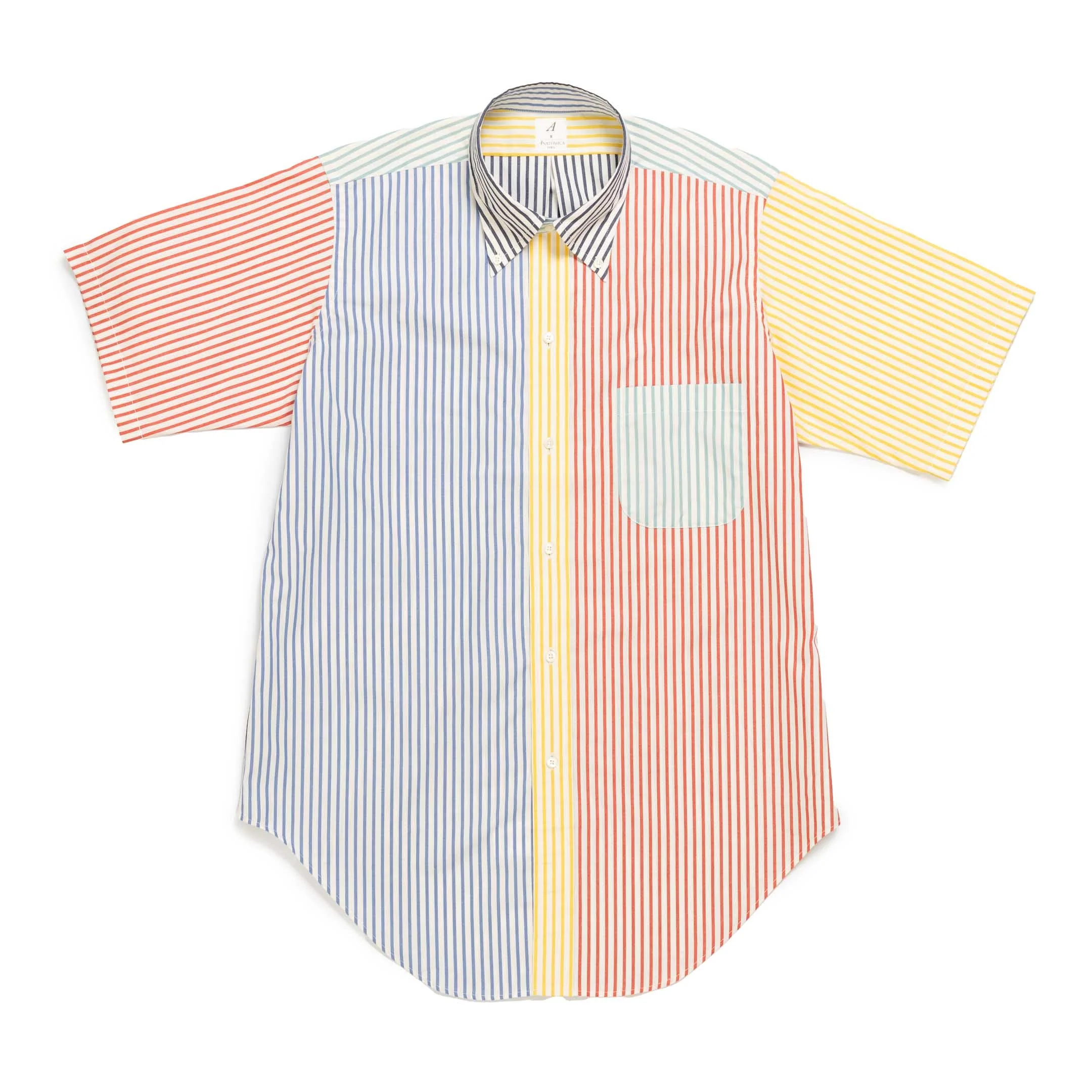Anatomica BD Shirt S/S Candy Stripe Multi
