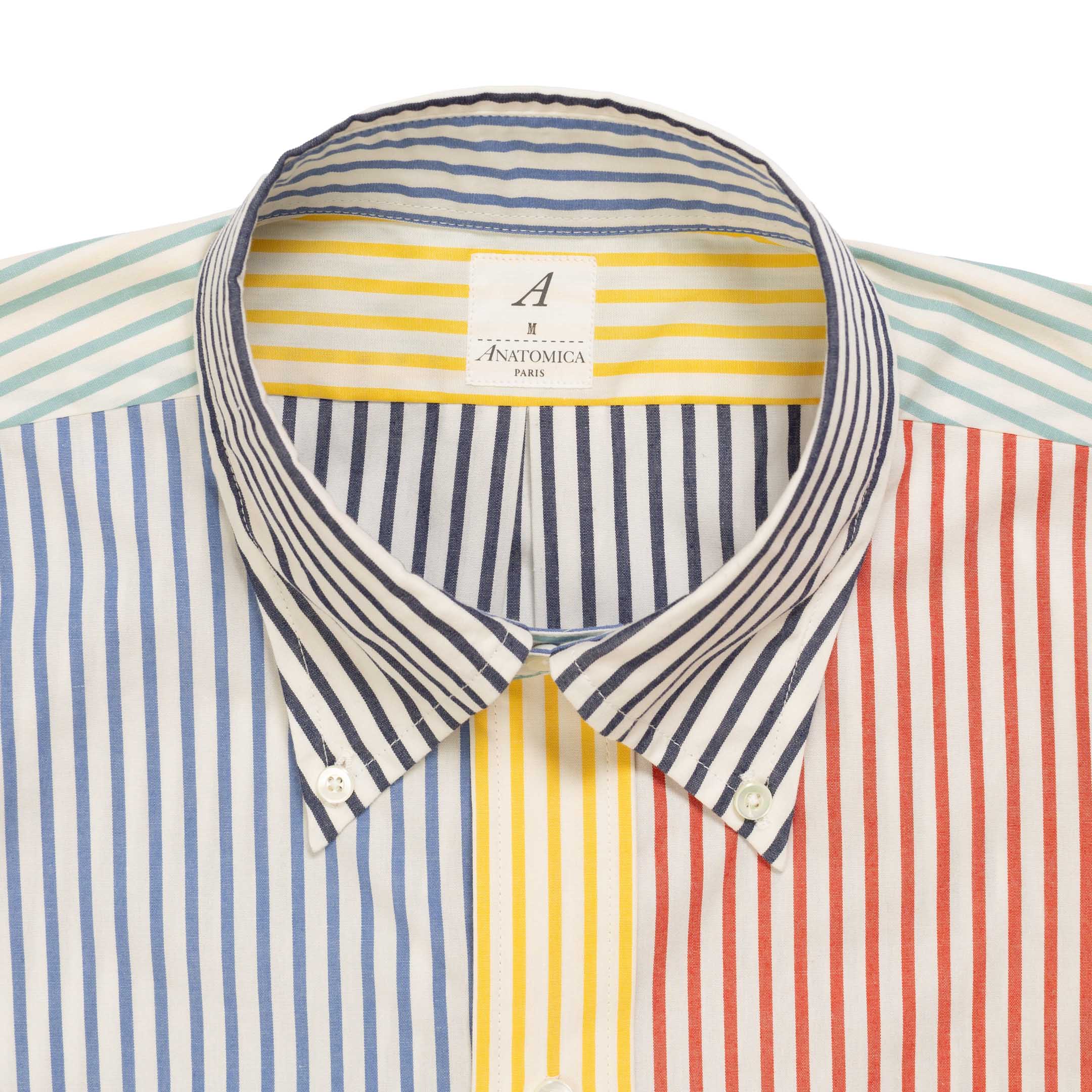 Anatomica BD Shirt S/S Candy Stripe Multi - Image 3