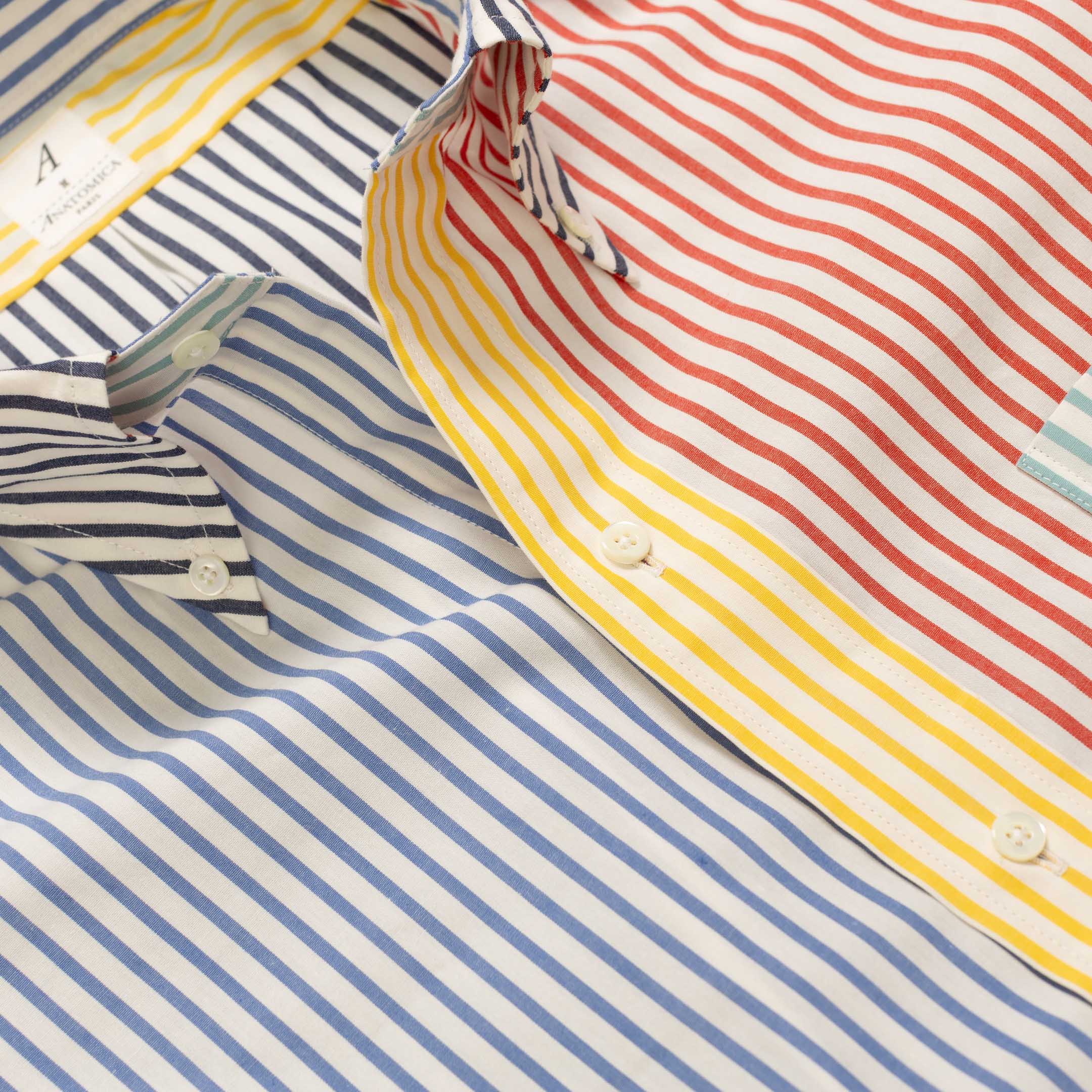 Anatomica BD Shirt S/S Candy Stripe Multi - Image 6