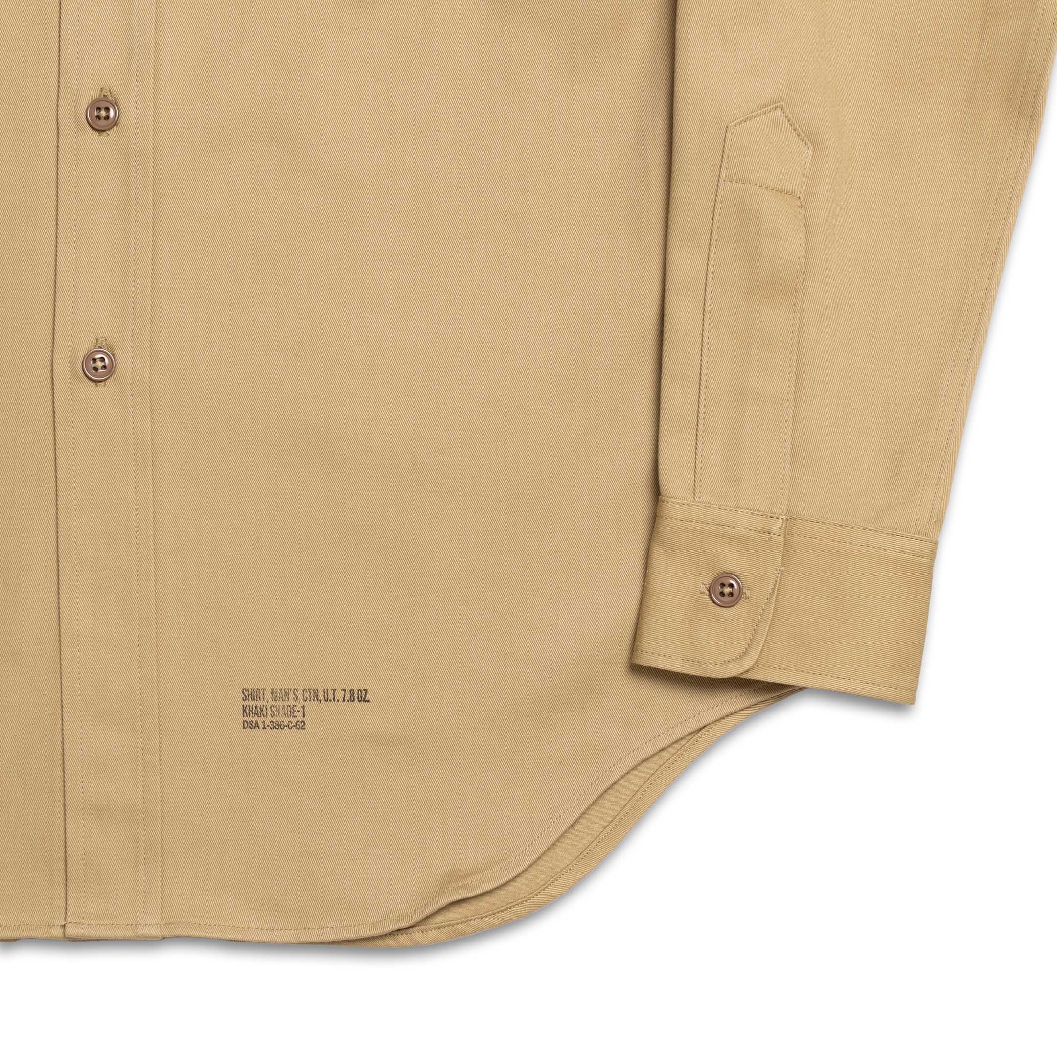 Anatomica Chino Shirt Beige - Image 4