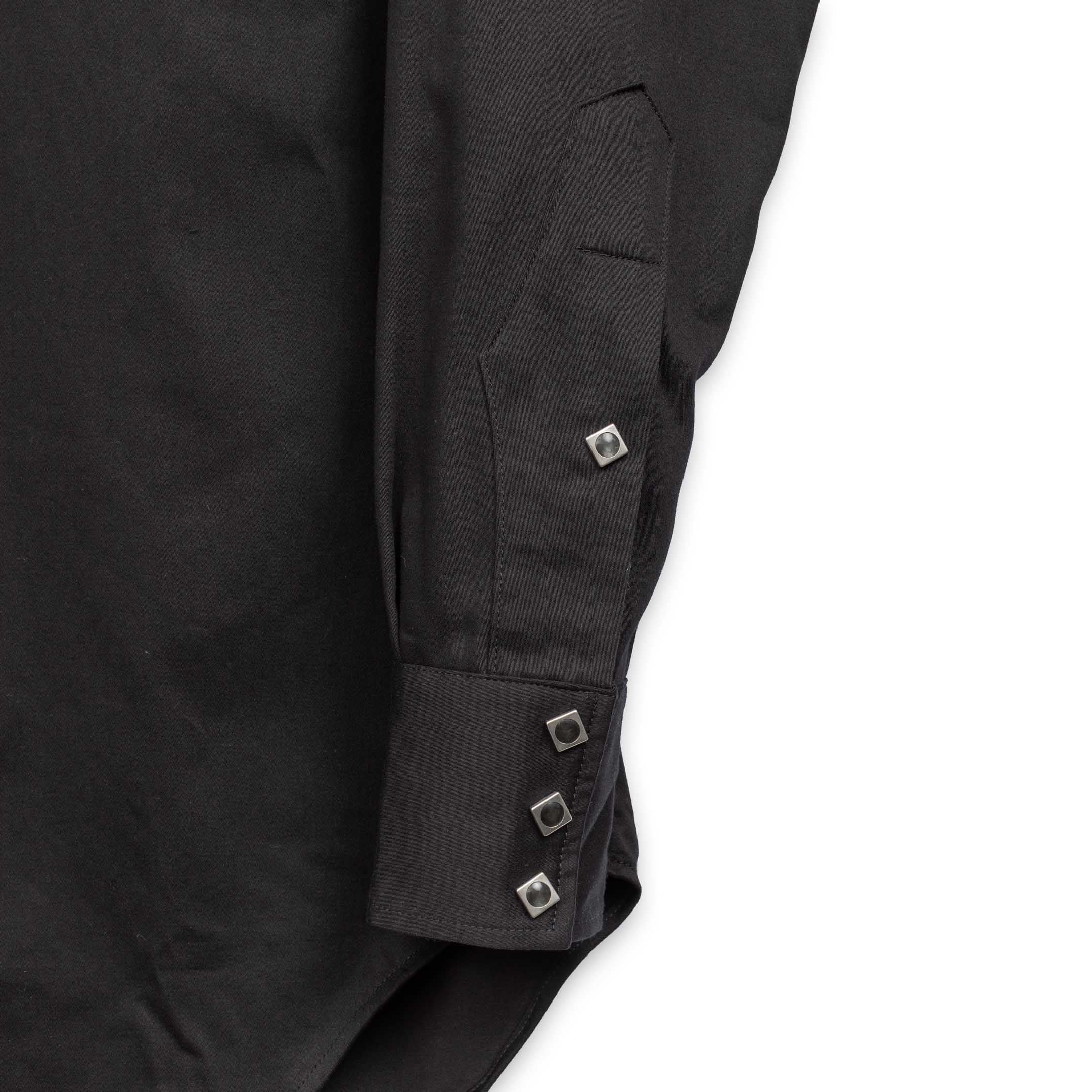 Anatomica Harrison Shirt Sateen Black - Image 4