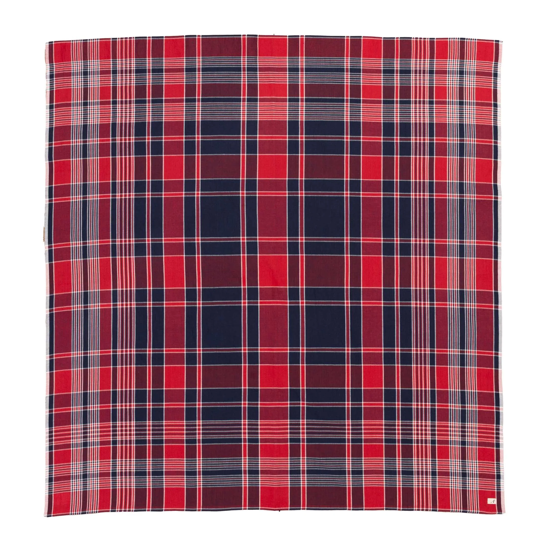 Anatomica Madras Scarf Red
