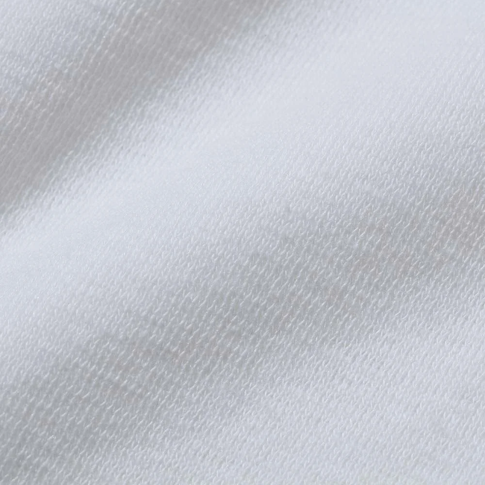 Anatomica Mock Neck Tee L/S White - Image 4