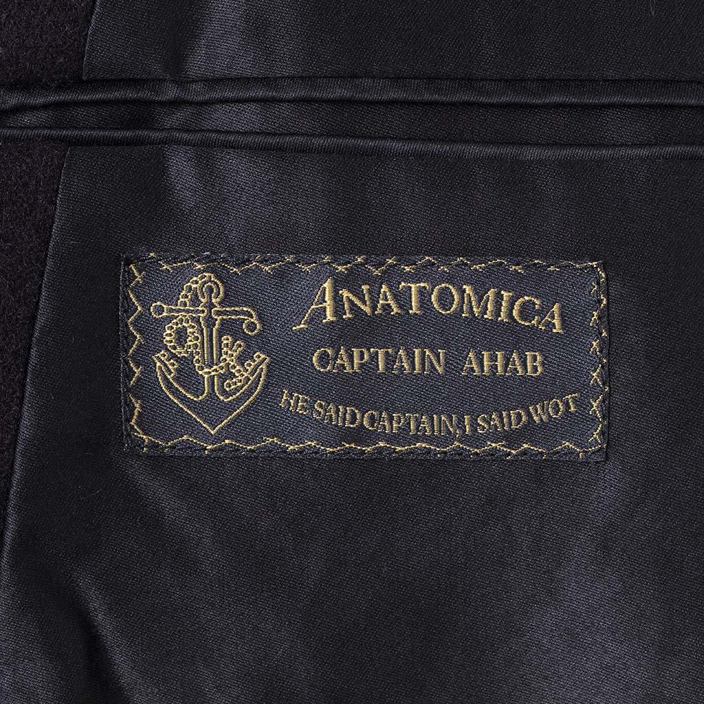 Anatomica Pea Coat Long Navy - Image 8