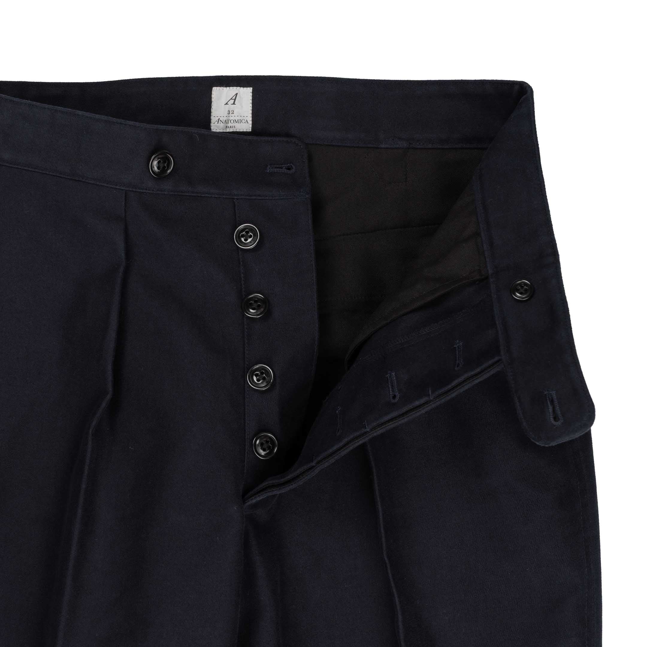 Anatomica Royal Marine Pants II Moleskin Navy - Image 5