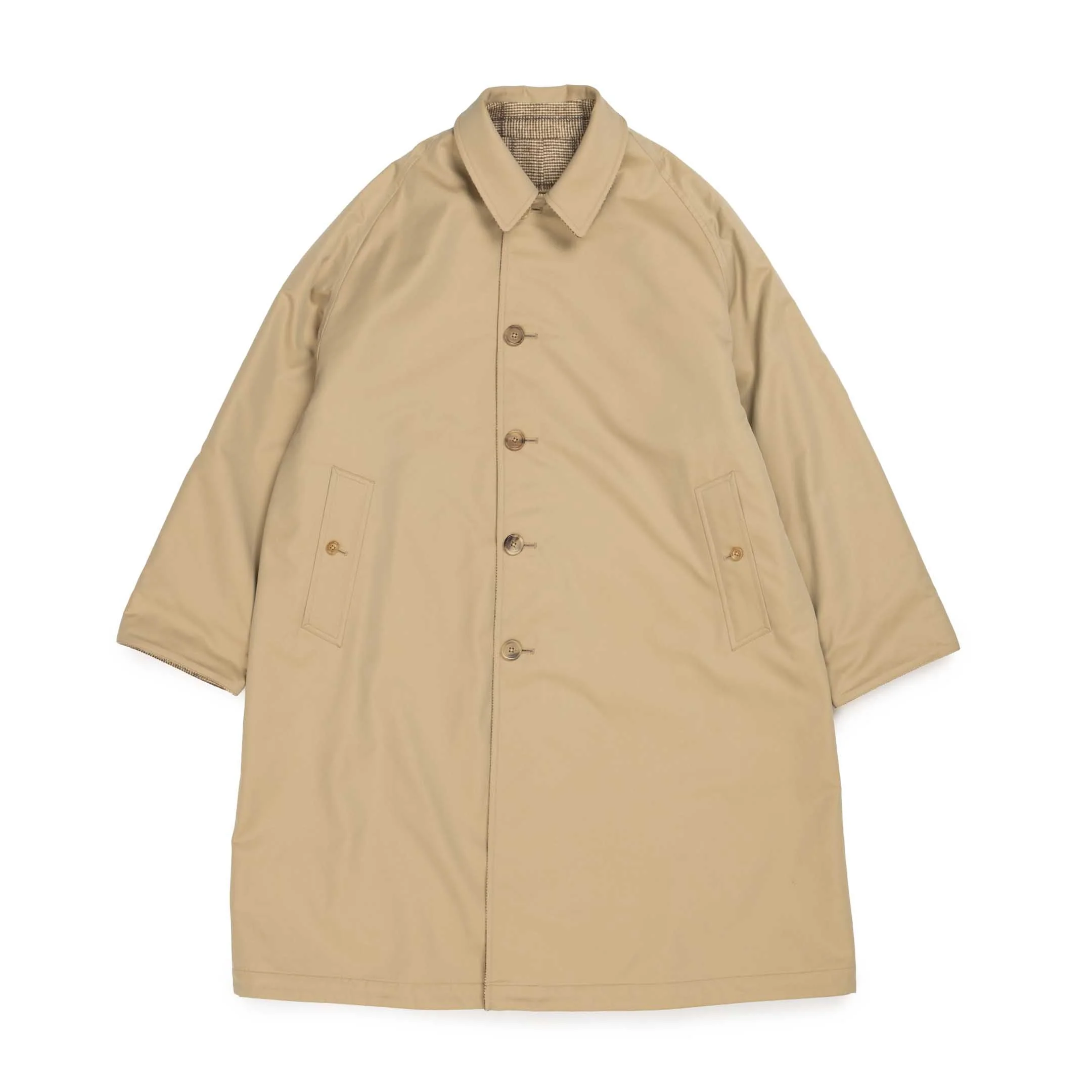 Anatomica Single Raglan II Reversible Coat Beige - Image 3