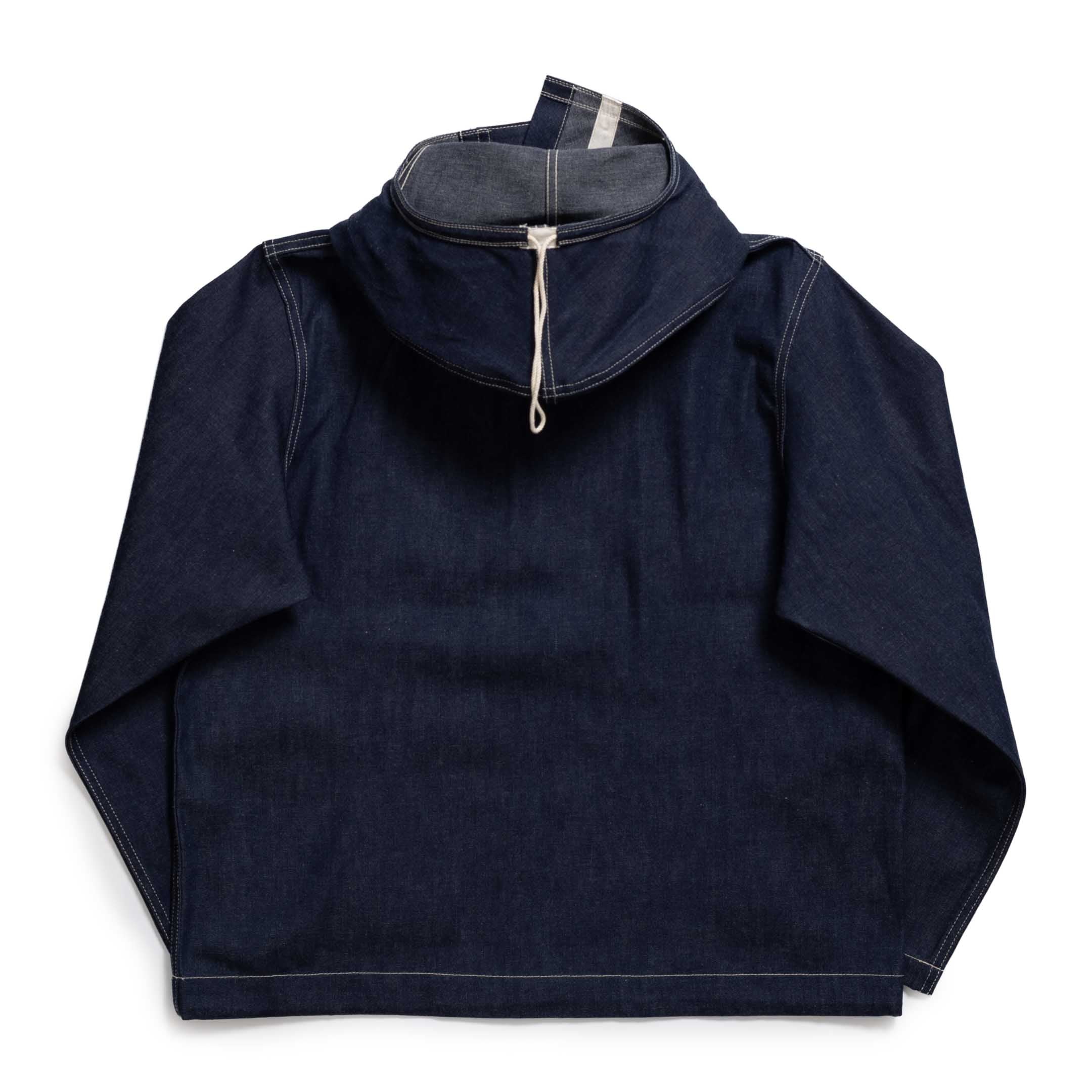 Anatomica USN Gunners Parka Indigo Denim - Image 3