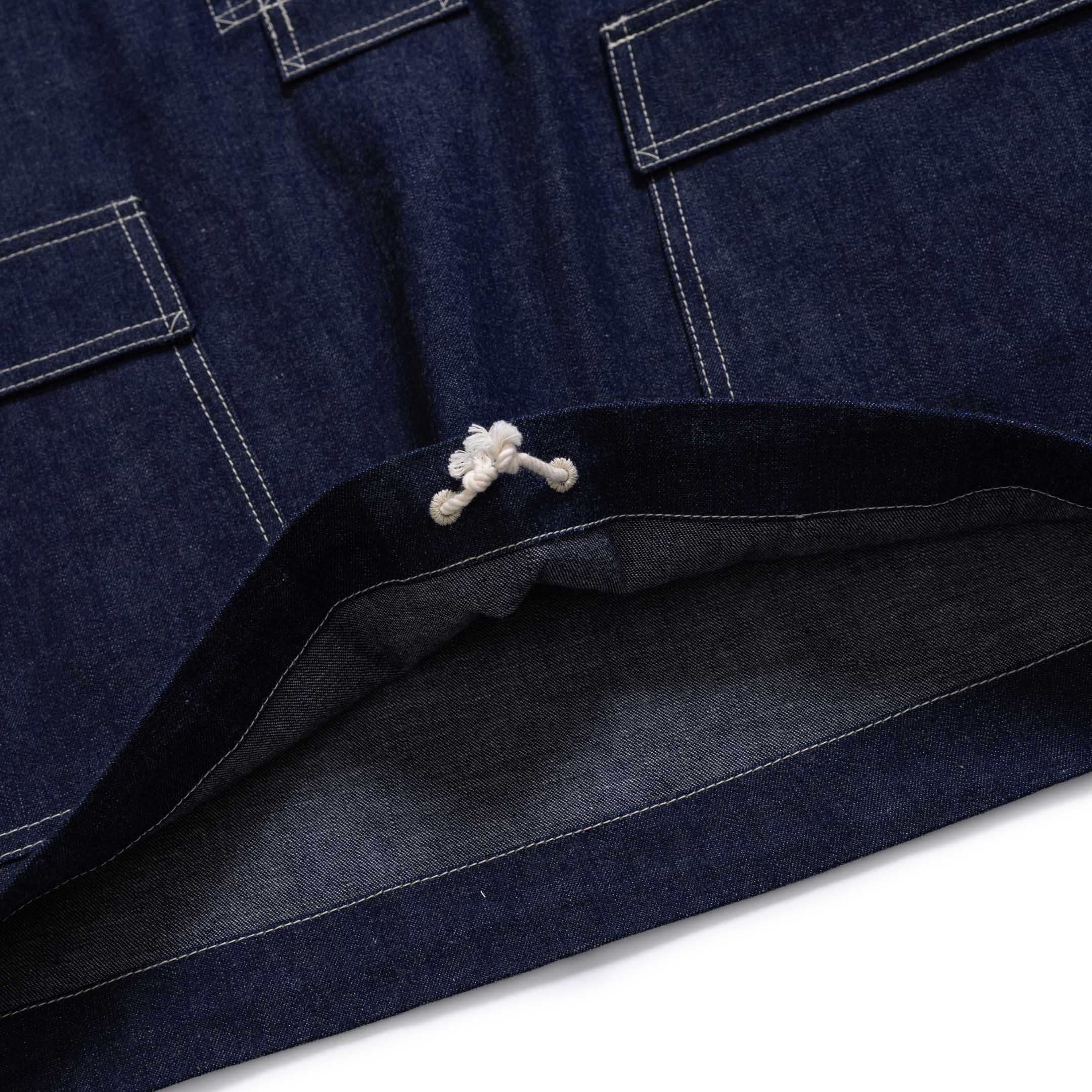 Anatomica USN Gunners Parka Indigo Denim - Image 9