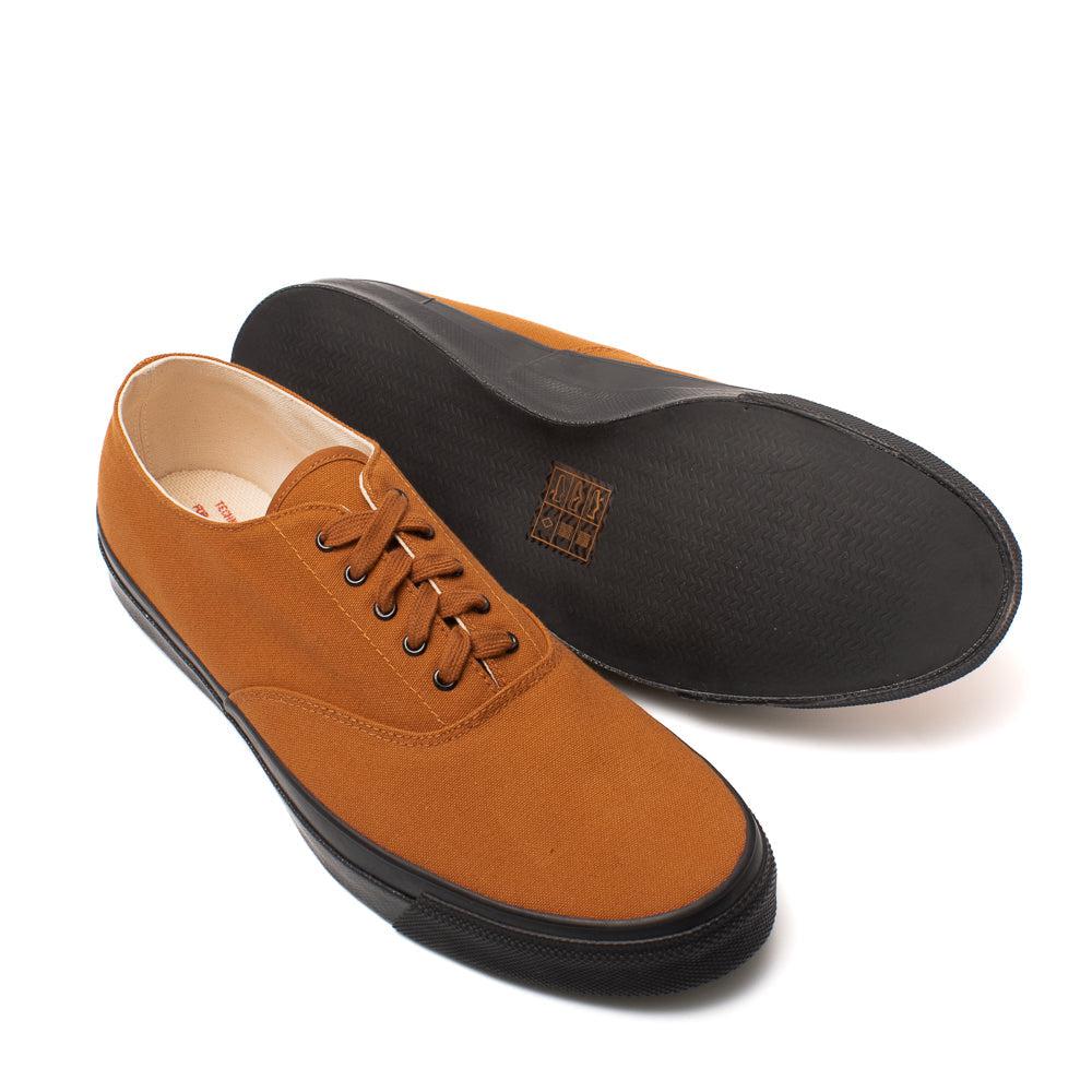Anatomica x Wakouwa Deck Shoes Low Brown x Black - Image 4
