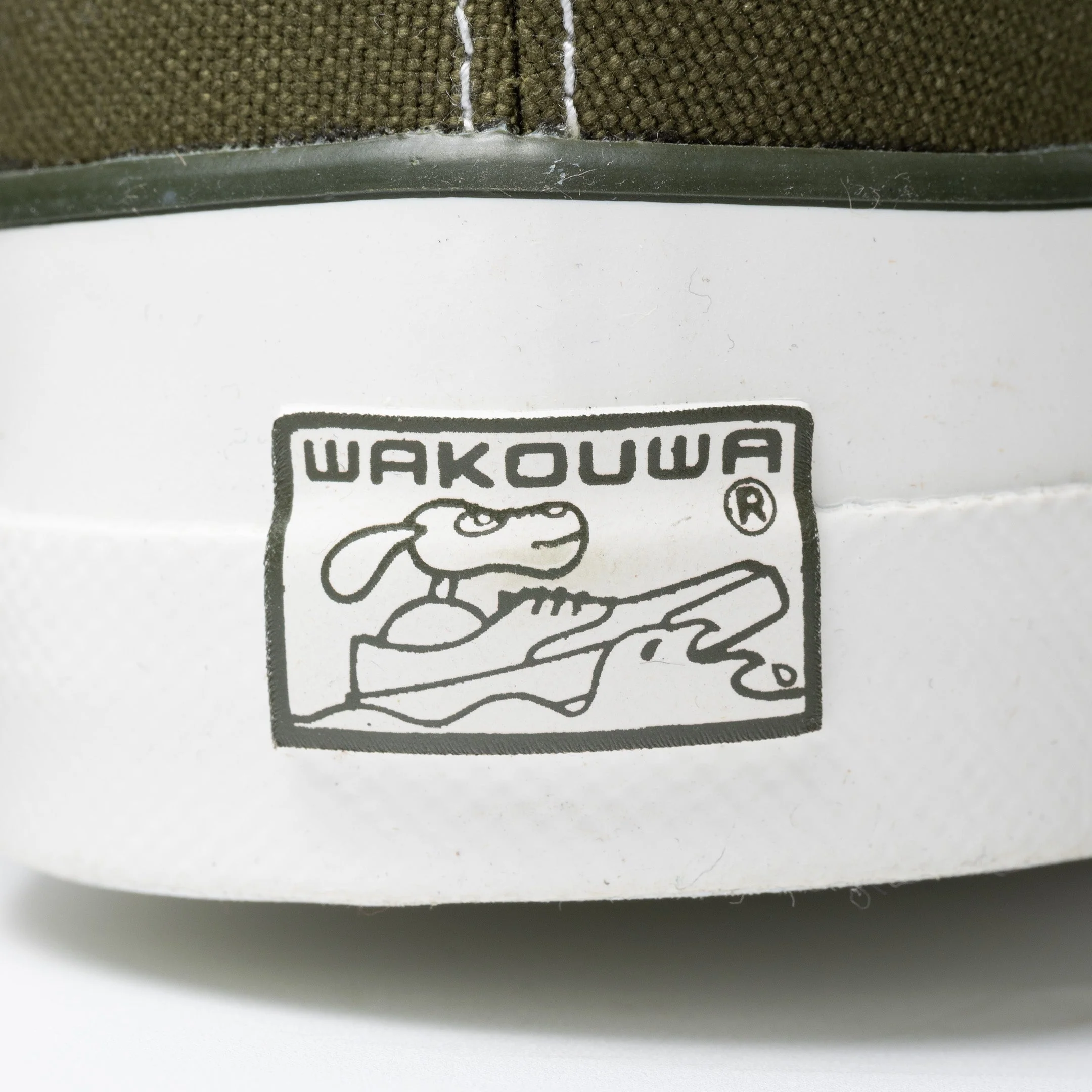 Anatomica x Wakouwa Deck Shoes Low Pine Green - Image 4