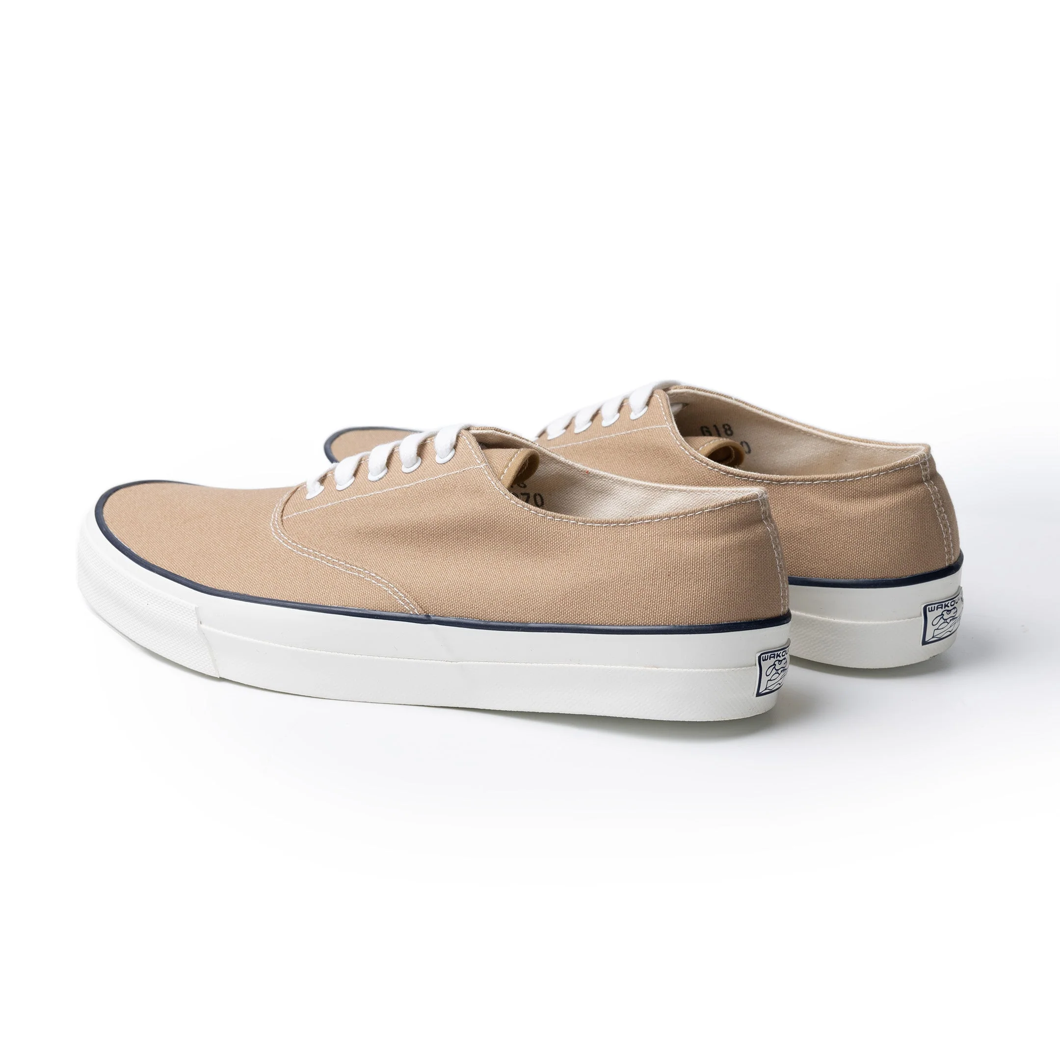 Anatomica x Wakouwa Deck Shoes Low Sand - Image 3
