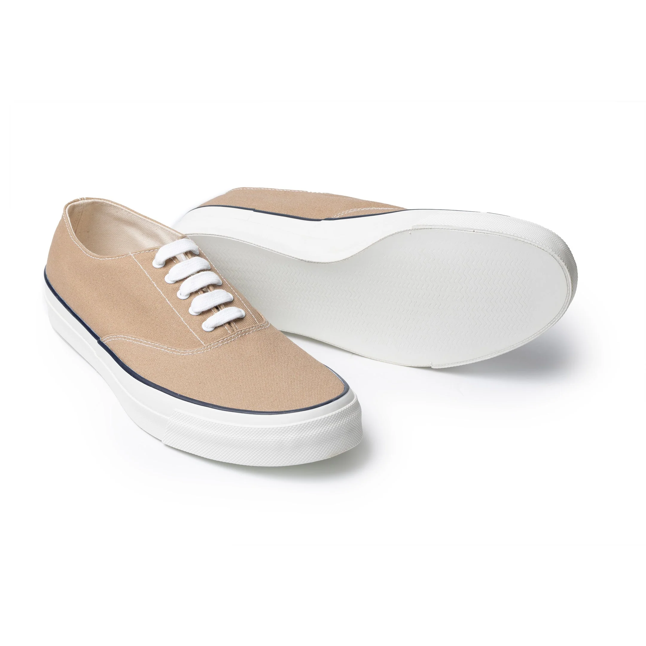 Anatomica x Wakouwa Deck Shoes Low Sand - Image 5