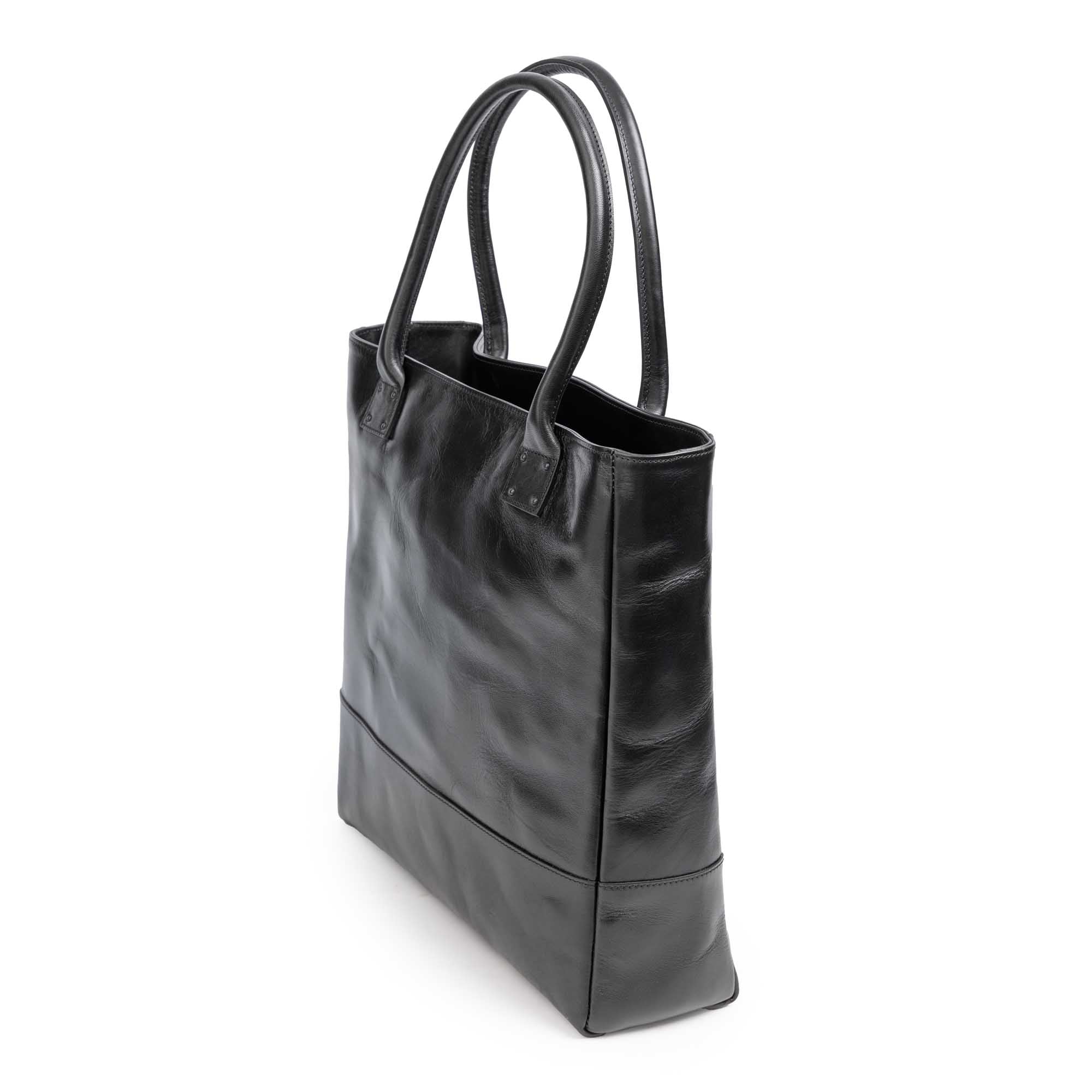 Attractions Horsehide Tote Bag Black - Image 3