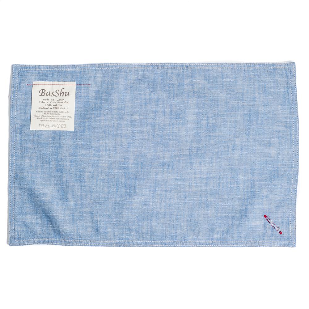 BasShu Place Mat Chambray Blue