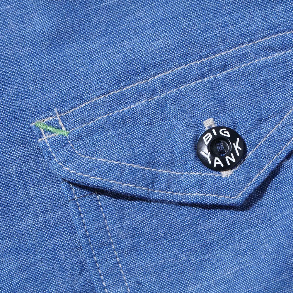 Big Yank 1935 Original Chambray Shirt Indigo - Image 10