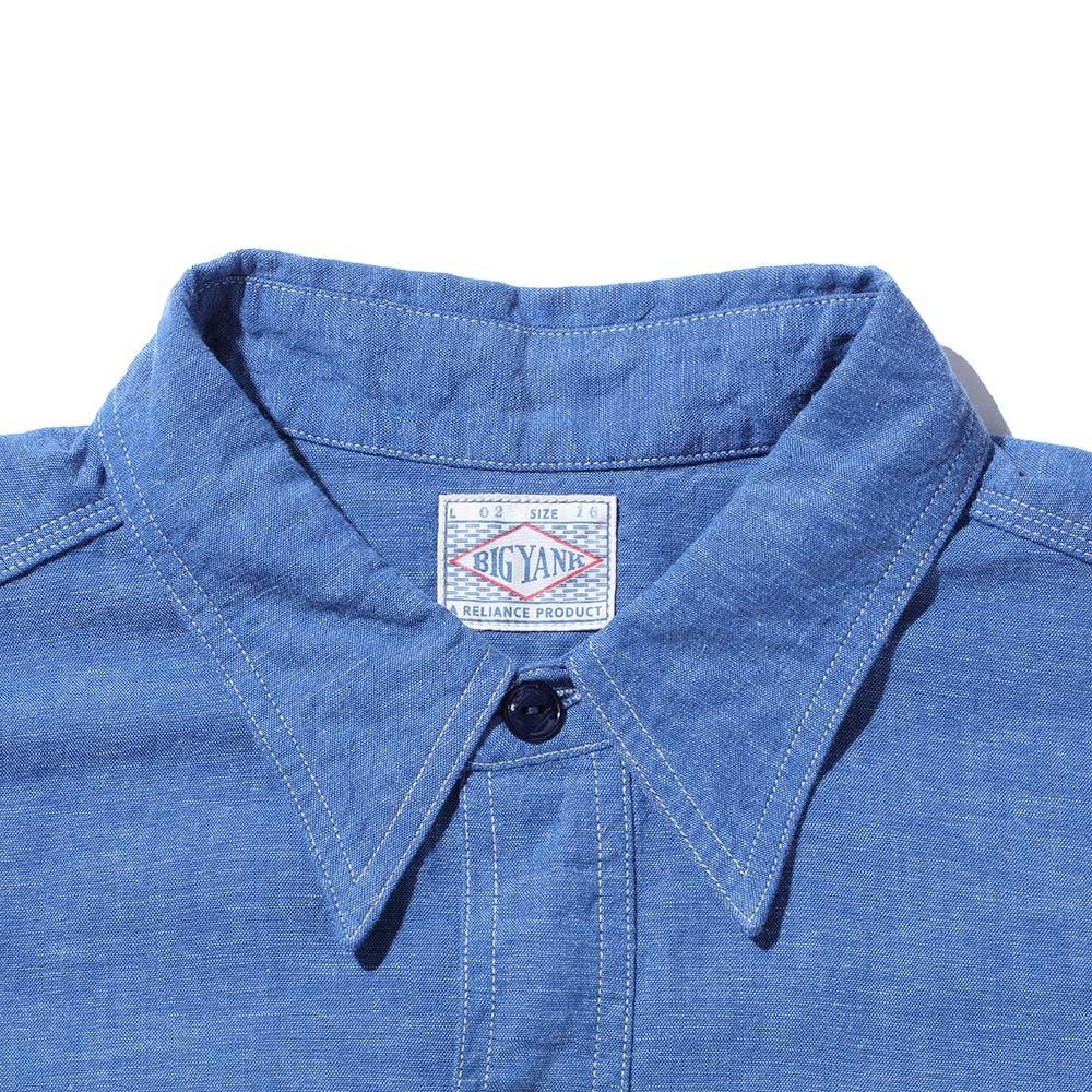 Big Yank 1935 Original Chambray Shirt Indigo - Image 2