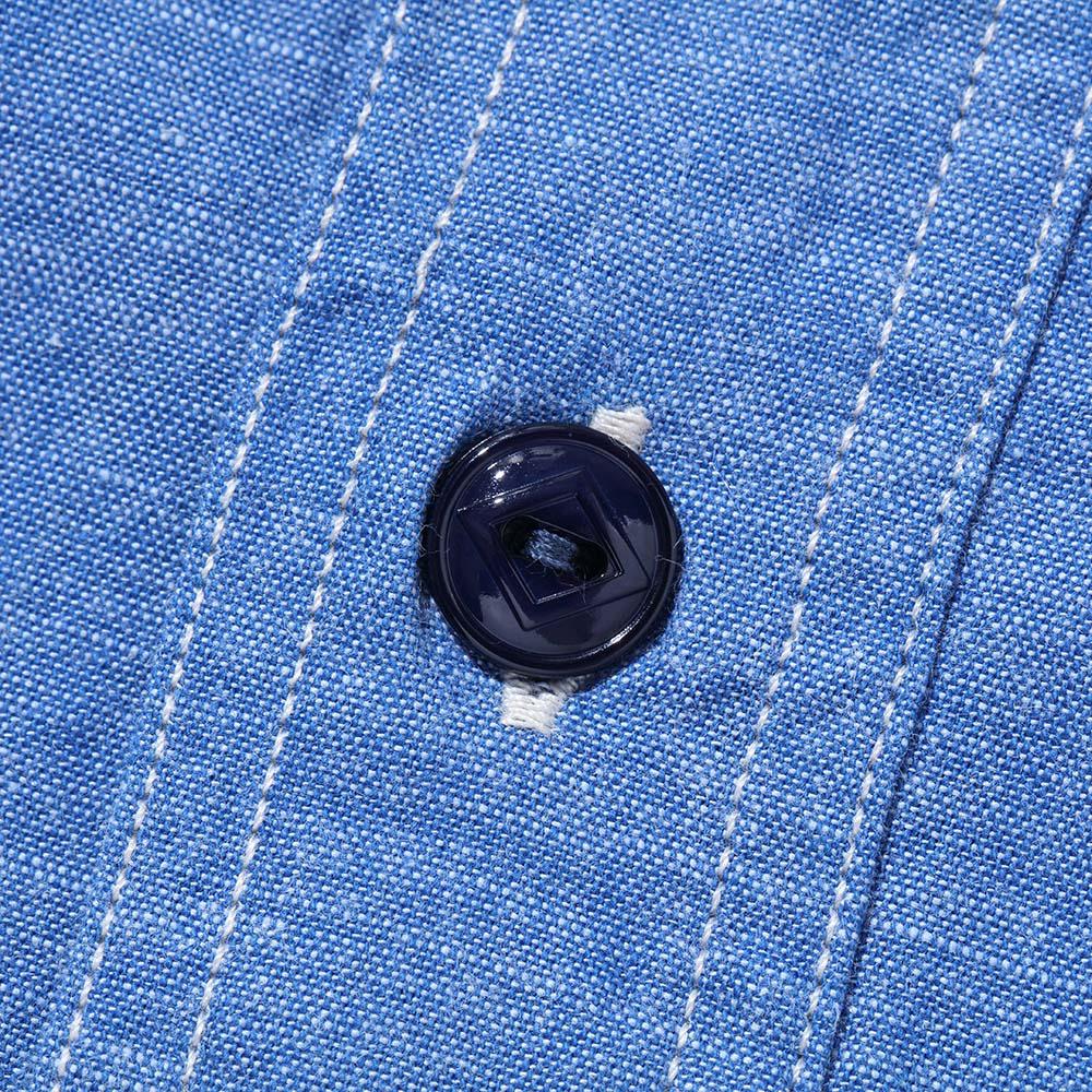 Big Yank 1935 Original Chambray Shirt Indigo - Image 4