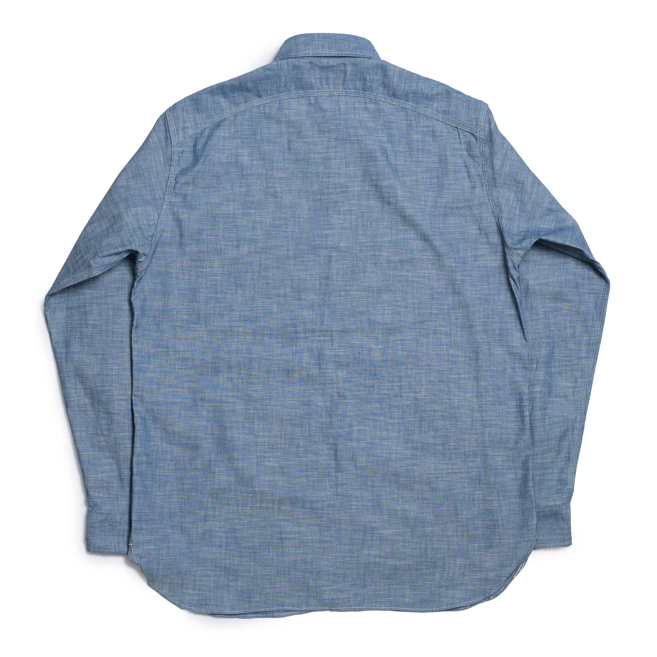 Big Yank 1952 Chambray Shirt Indigo - Image 3
