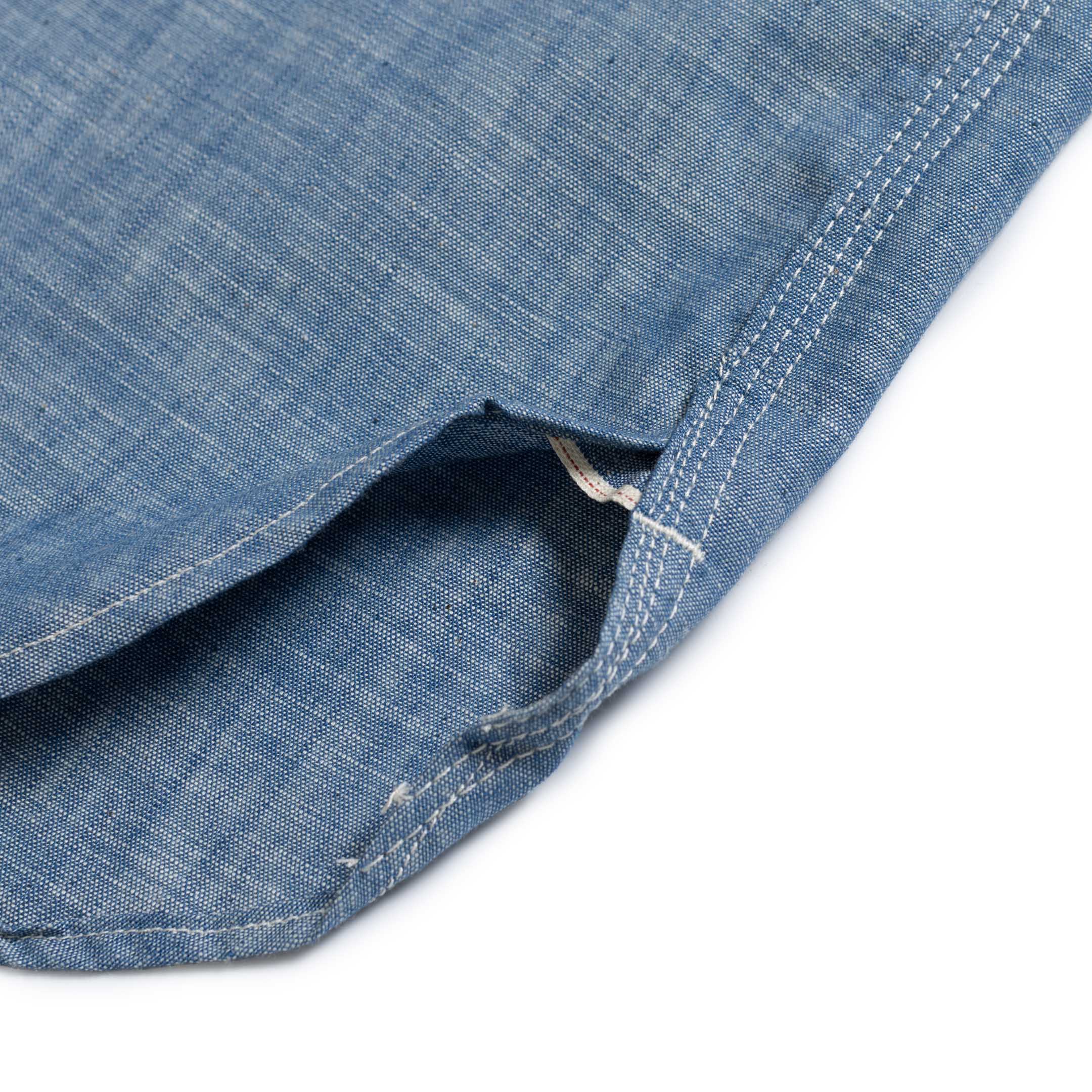 Big Yank 1952 Chambray Shirt Indigo - Image 6