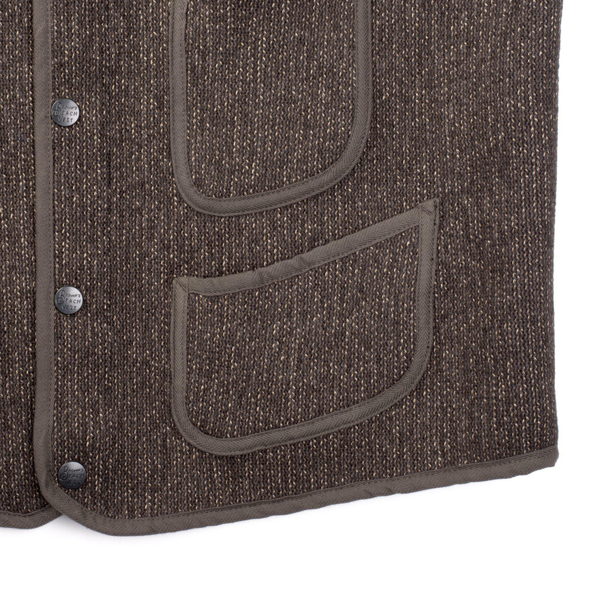 Brown's Beach BBJ-001 Early Vest Grey - Image 4