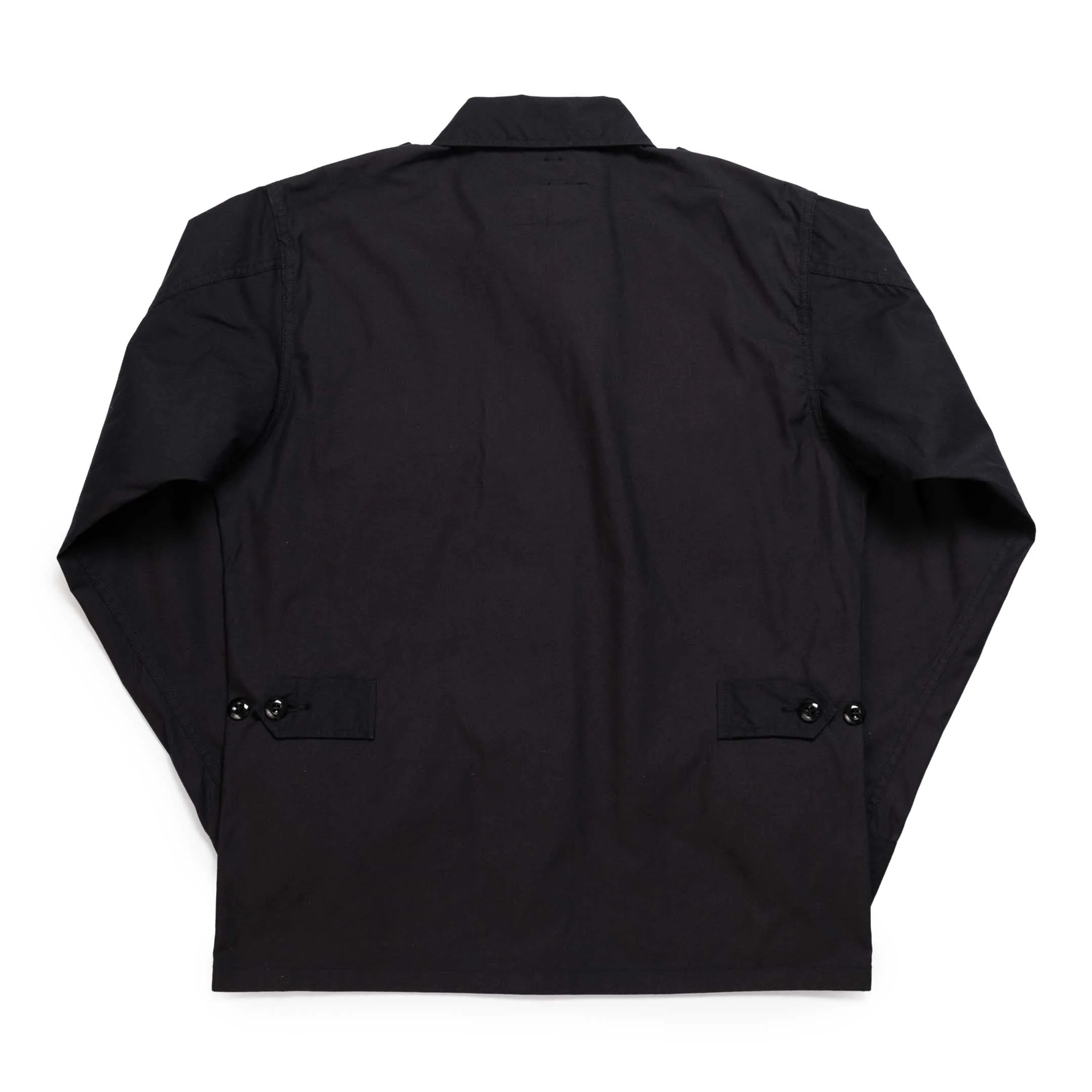 Buzz Rickson’s x William Gibson Tropical Combat Coat Black - Image 2