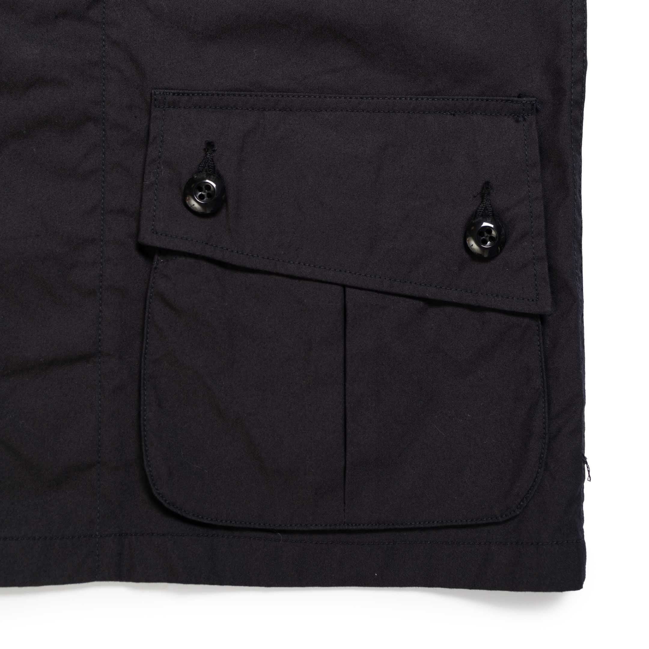 Buzz Rickson’s x William Gibson Tropical Combat Coat Black - Image 4