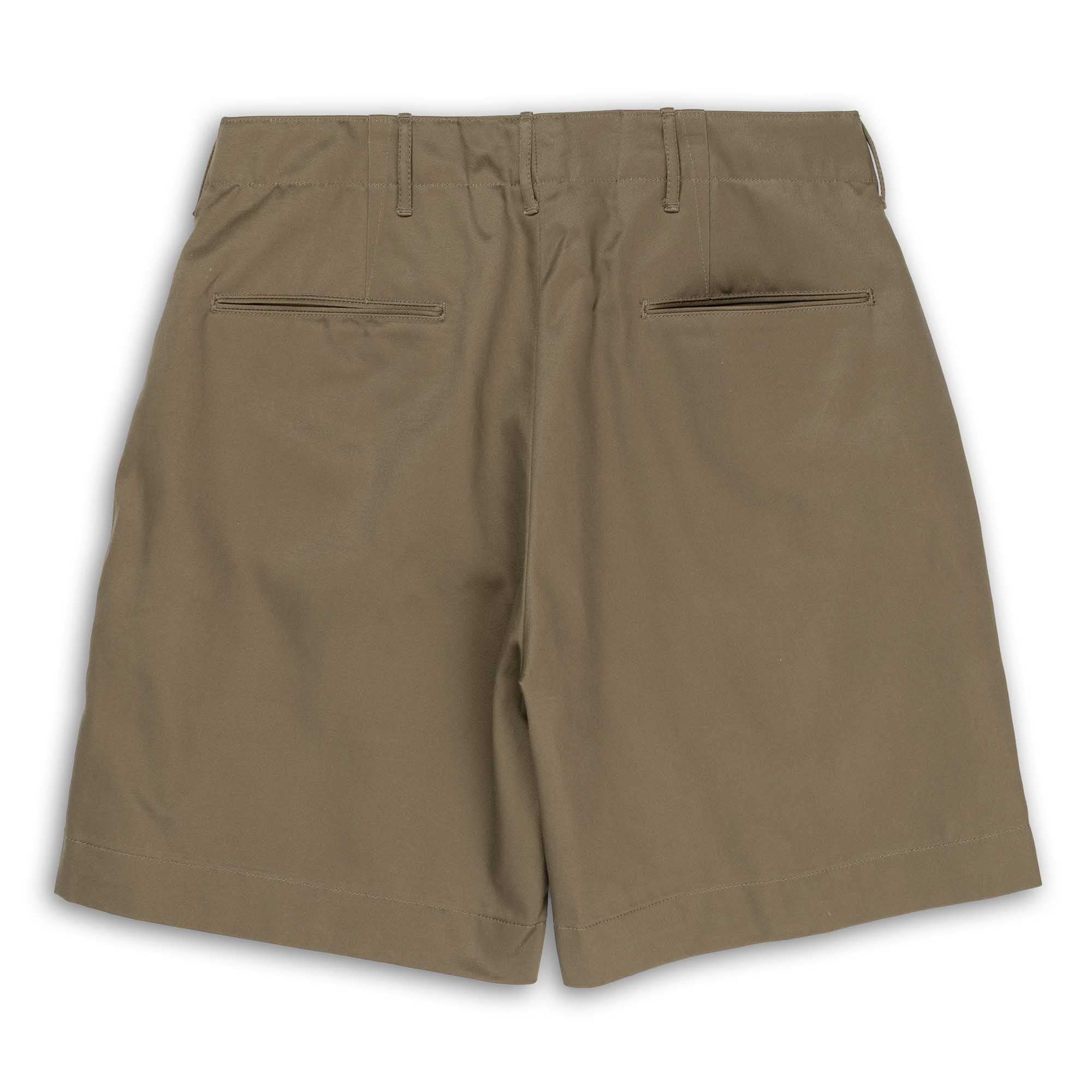 Buzz Rickson's 1945 Mod Chino Shorts Olive - Image 2