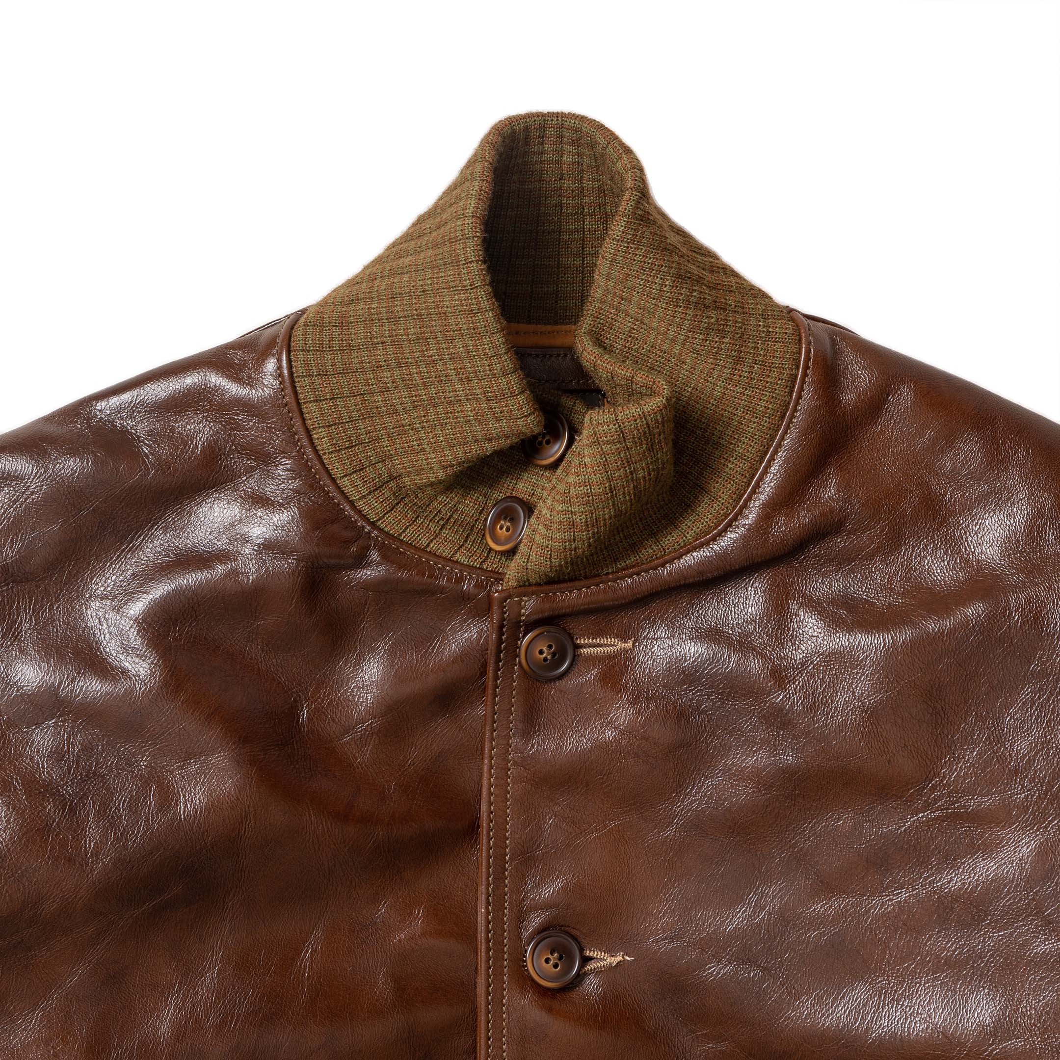 Buzz Rickson's A-1 No. 31-800P Seal Brown - Image 4