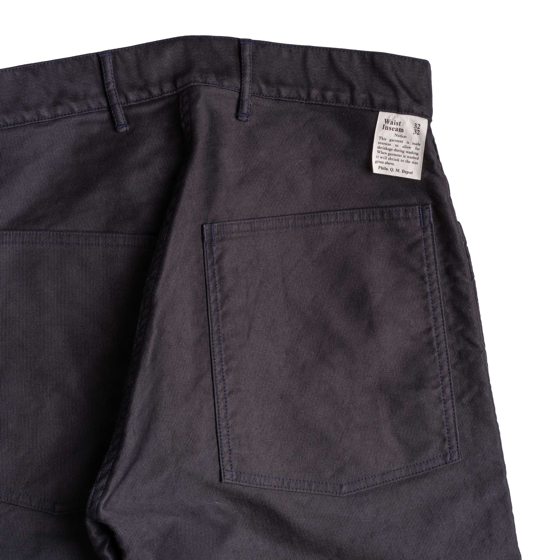 Buzz Rickson's Aviation Associates Jungle Cloth Army Working Trousers Navy - Image 6