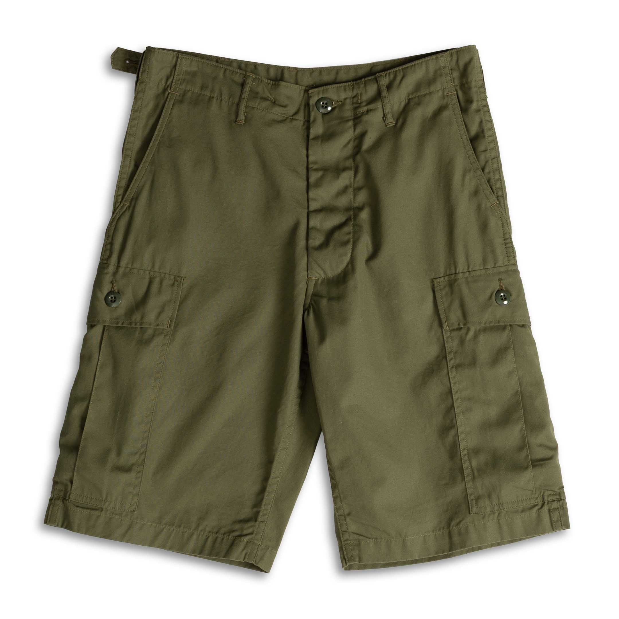 Buzz Rickson's Combat Tropical Shorts Olive