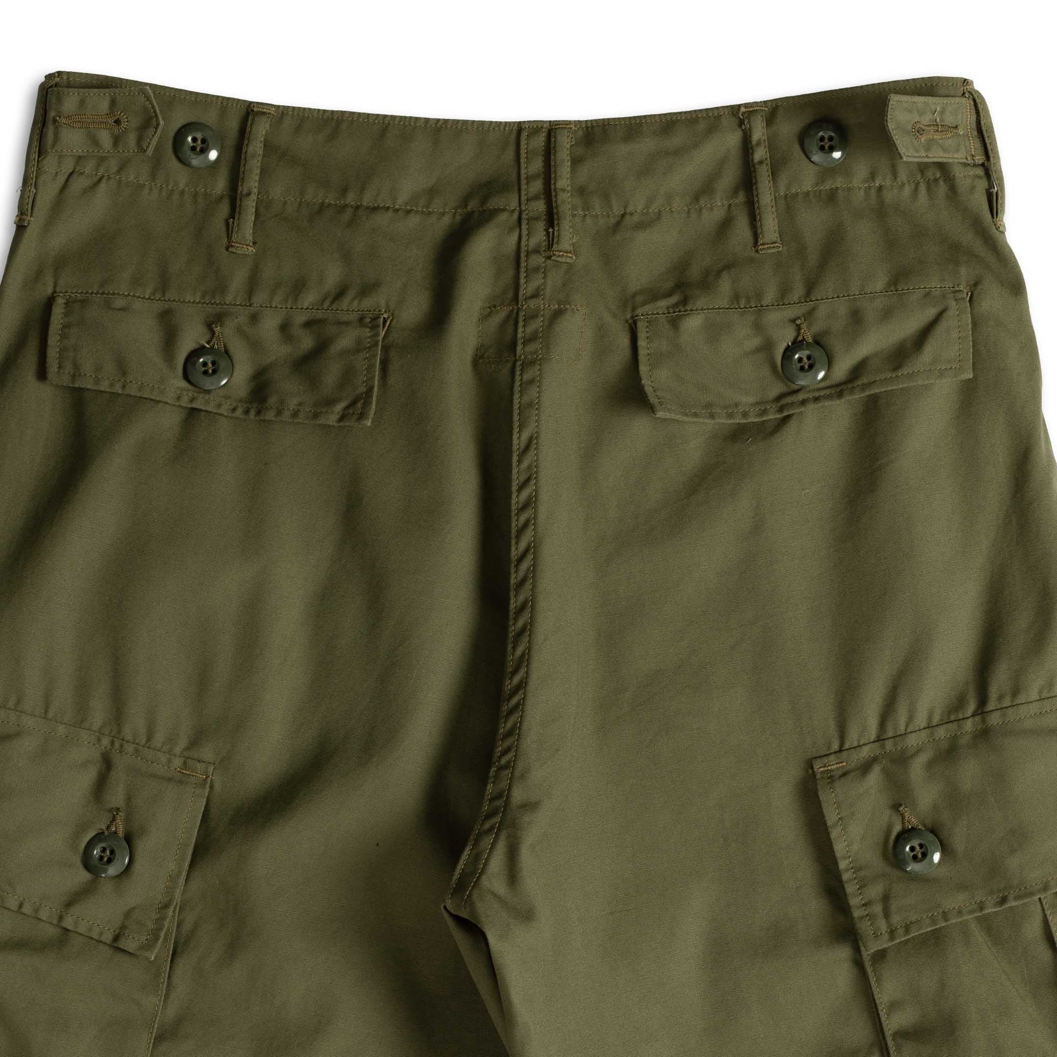 Buzz Rickson's Combat Tropical Shorts Olive - Image 3