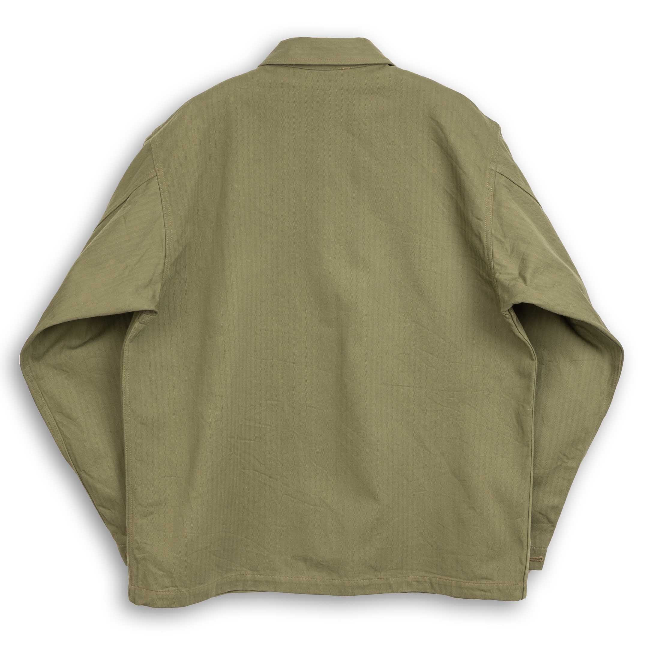 Buzz Rickson's Jackets, Herringone Twill Special Olive - Image 7