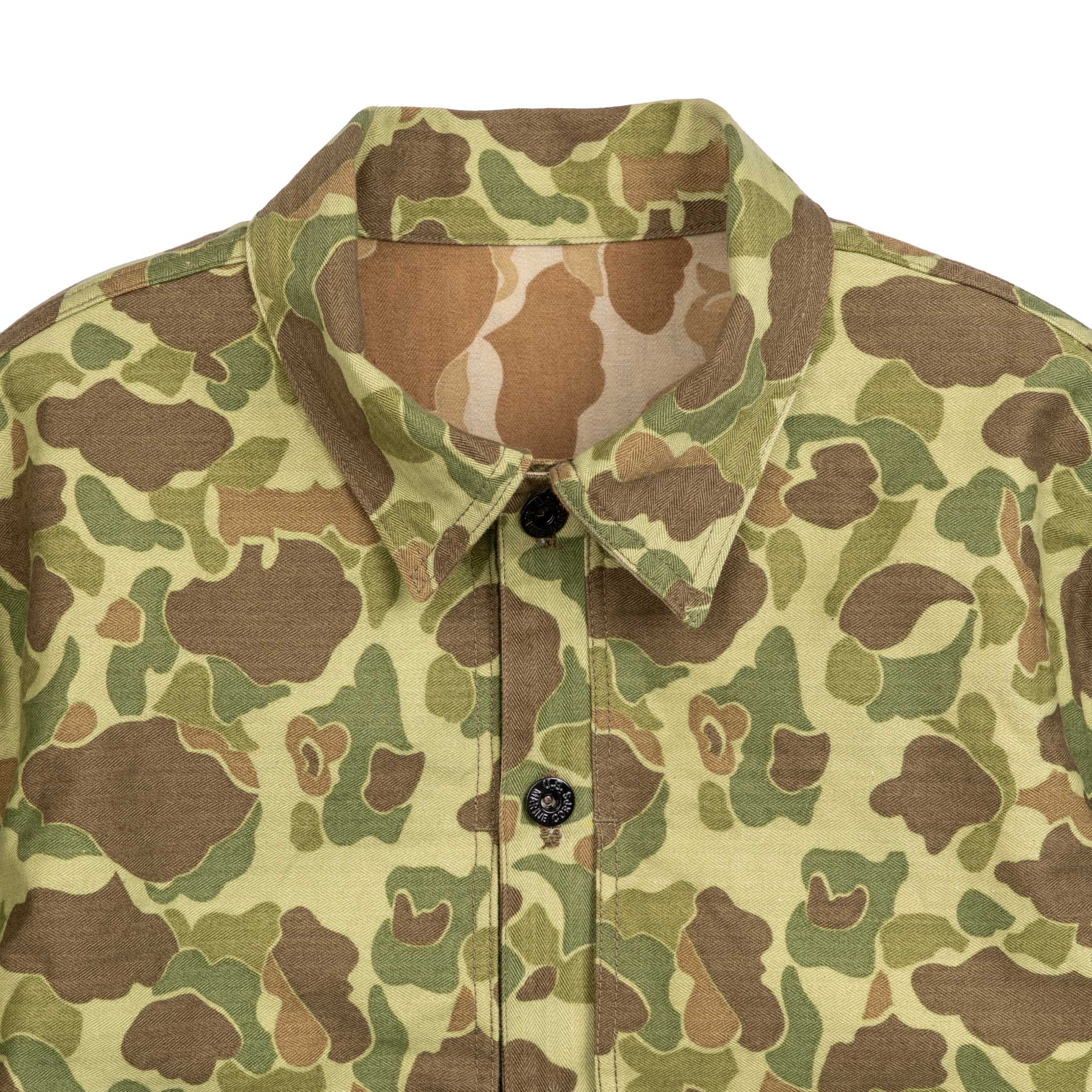 Buzz Rickson's P-44 USMC HBT Jacket Camouflage - Image 2