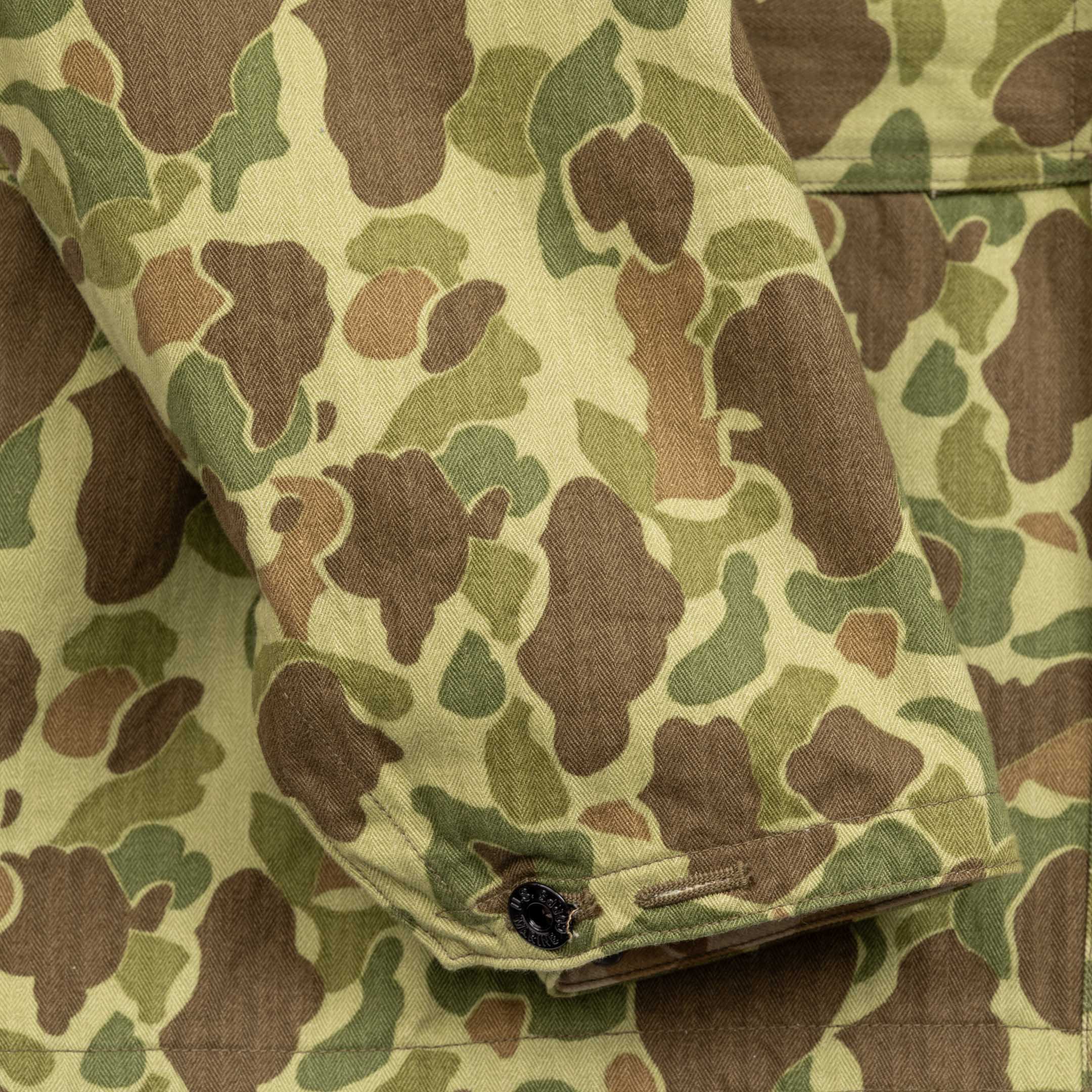 Buzz Rickson's P-44 USMC HBT Jacket Camouflage - Image 4