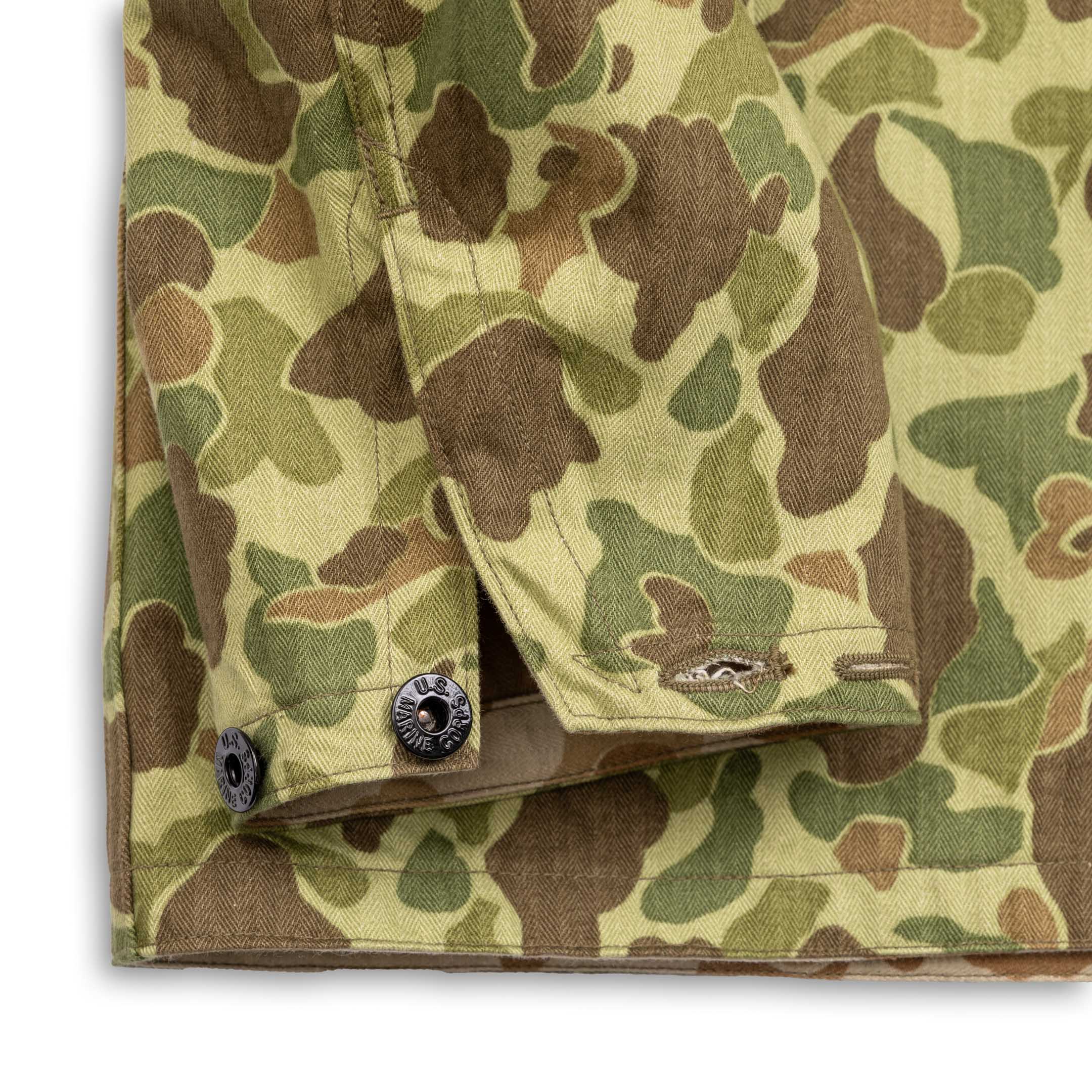 Buzz Rickson's P-44 USMC HBT Jacket Camouflage - Image 5