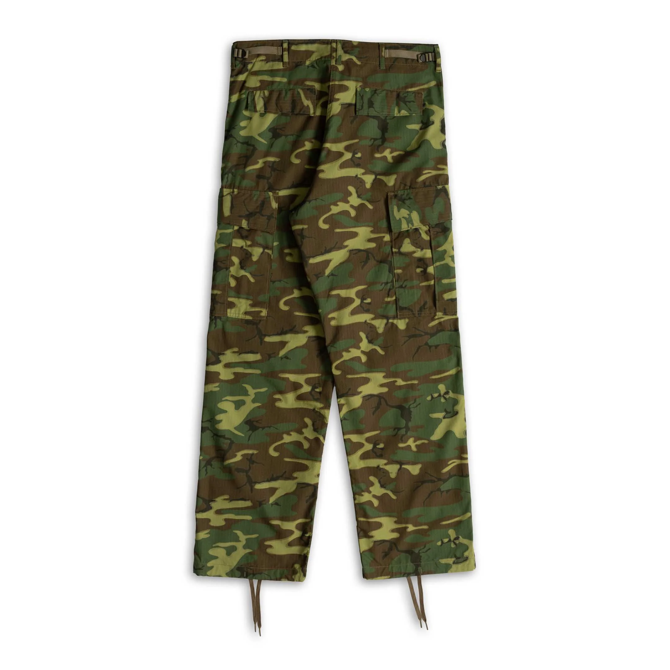 Buzz Rickson's Trousers, Man's, Camouflage, Cotton, Wind, Resistant, Poplin, Class 2 - Image 2
