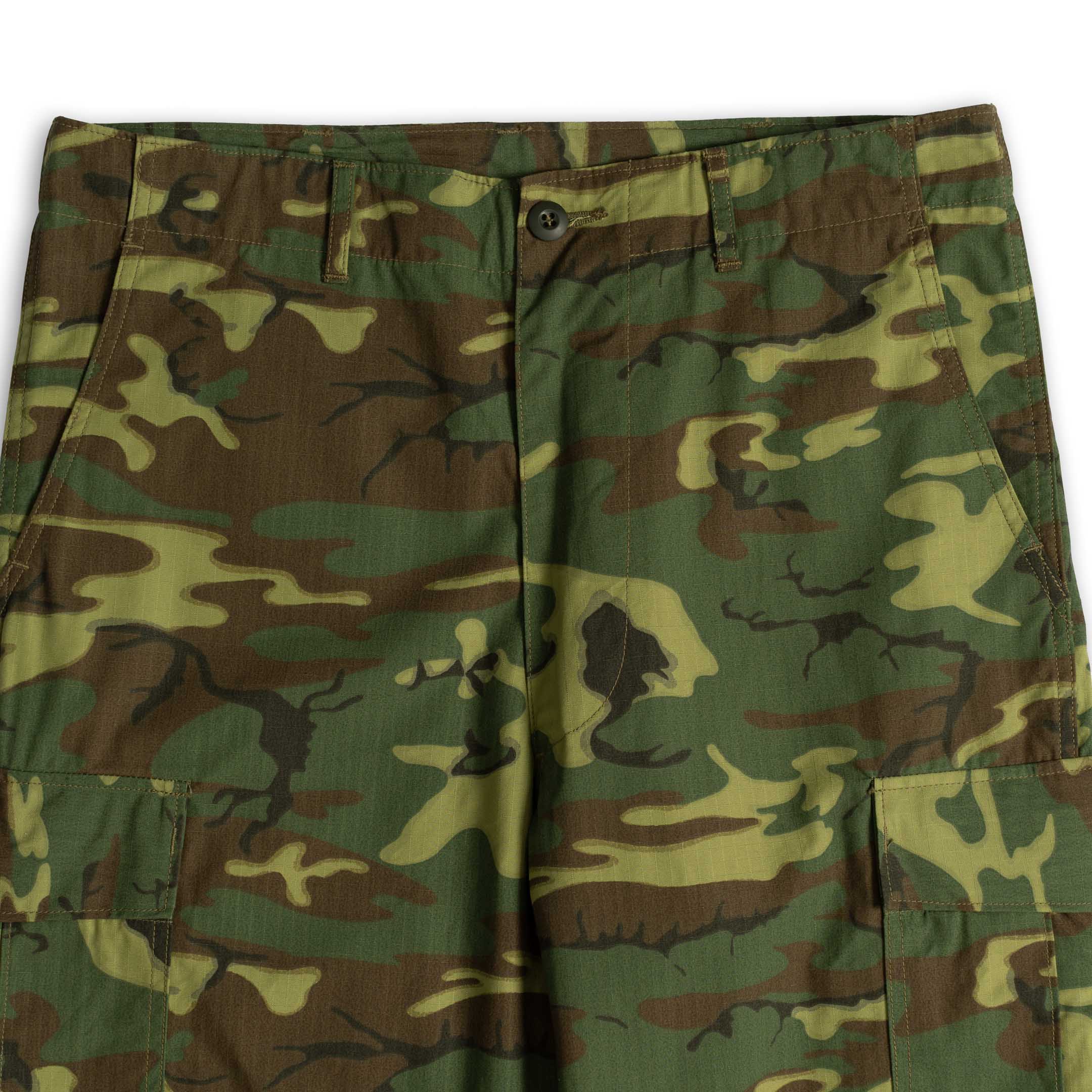Buzz Rickson's Trousers, Man's, Camouflage, Cotton, Wind, Resistant, Poplin, Class 2 - Image 5